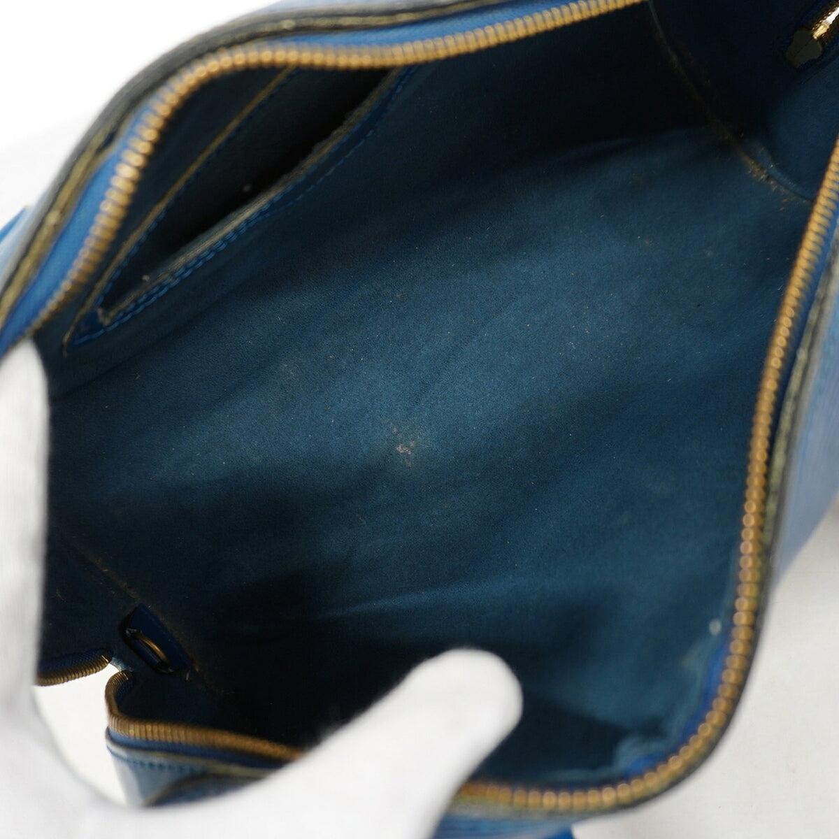Louis Vuitton Toledo Blue Handbag (Pre-Owned)