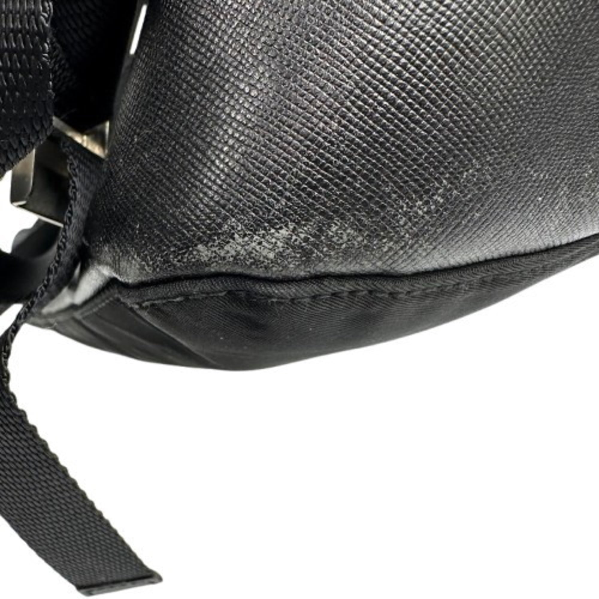 Prada Black Nylon Backpack (Pre-Owned)