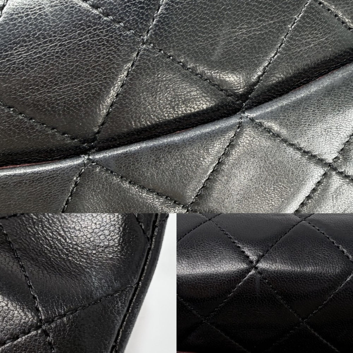 Chanel Black Leather Shoulder Bag (Pre-Owned)