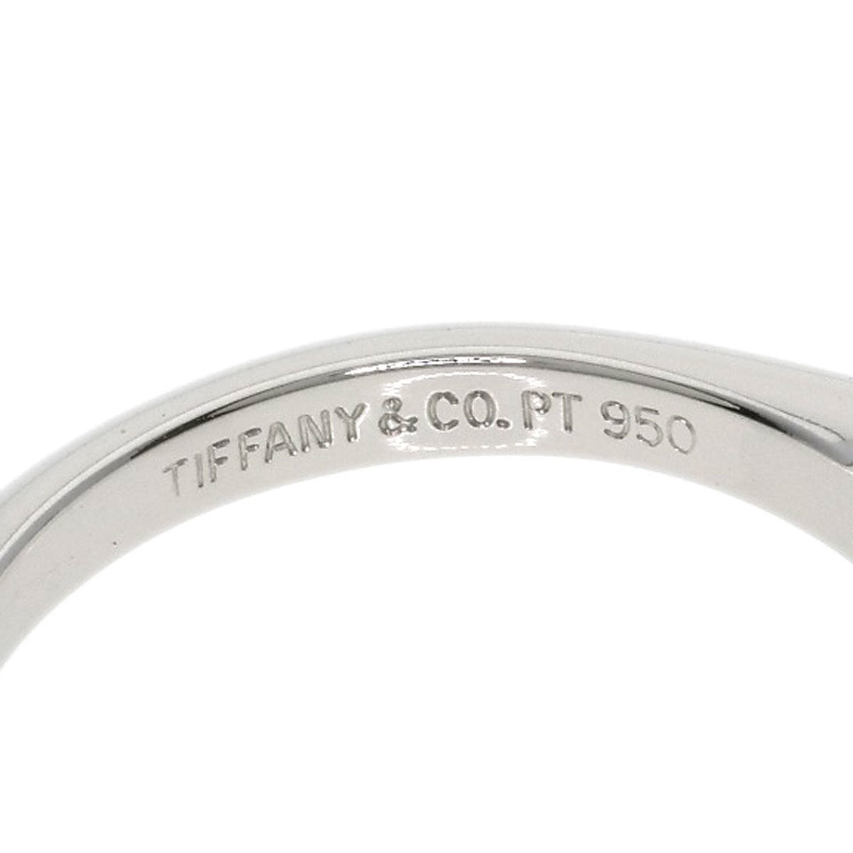 Tiffany Platinum 950 Band Ring (Pre-Owned)