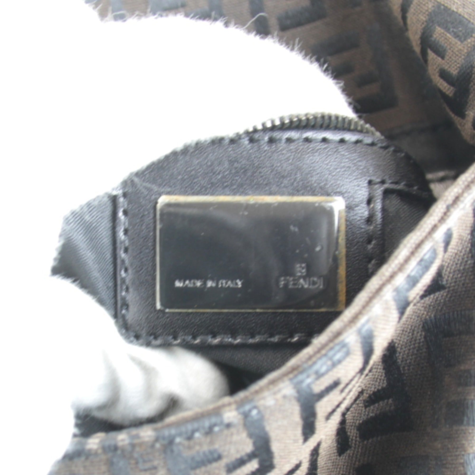 Fendi Zucchino Shoulder Bag (Pre-Owned)