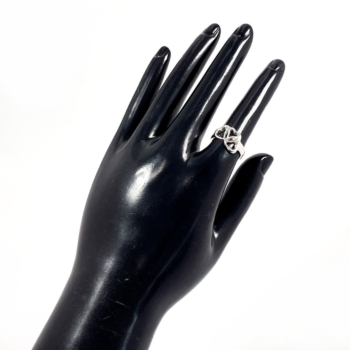 Tiffany Silver Silver 925 Band Ring (Pre-Owned)