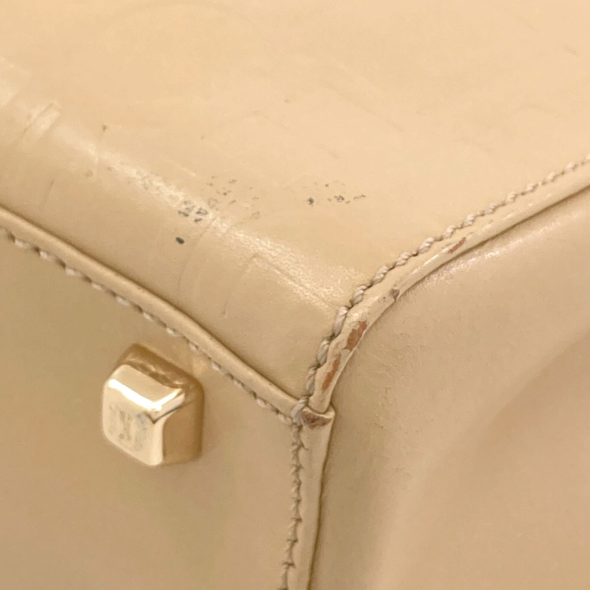 Celine Beige Leather Handbag (Pre-Owned)