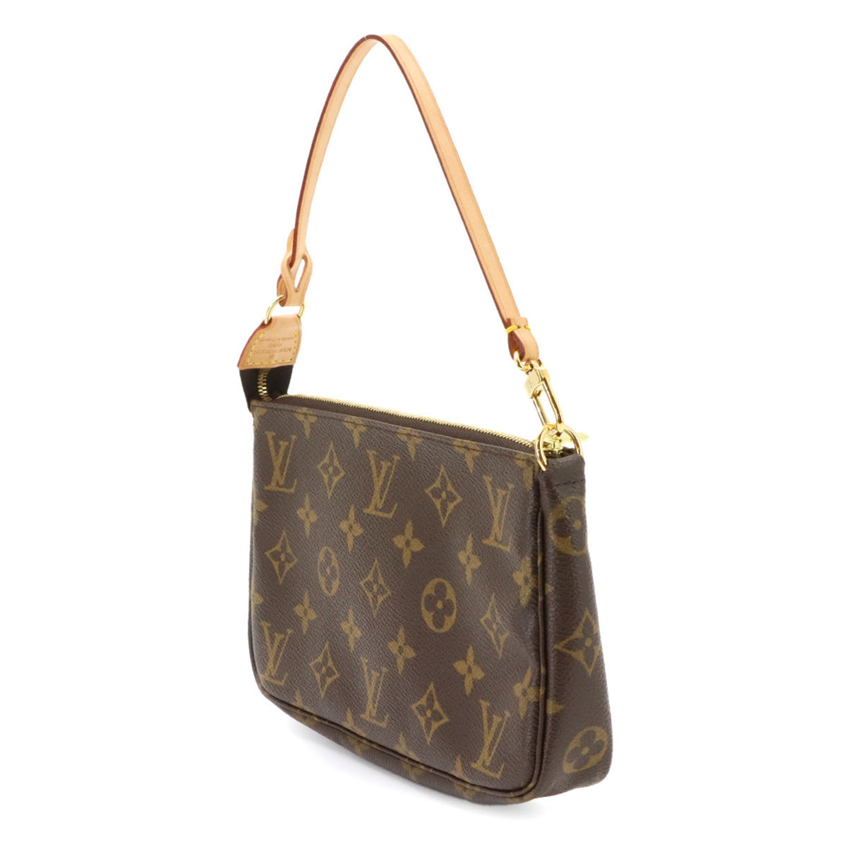 Louis Vuitton Brown Monogram Monogram Handbag Pochette (Pre-Owned)