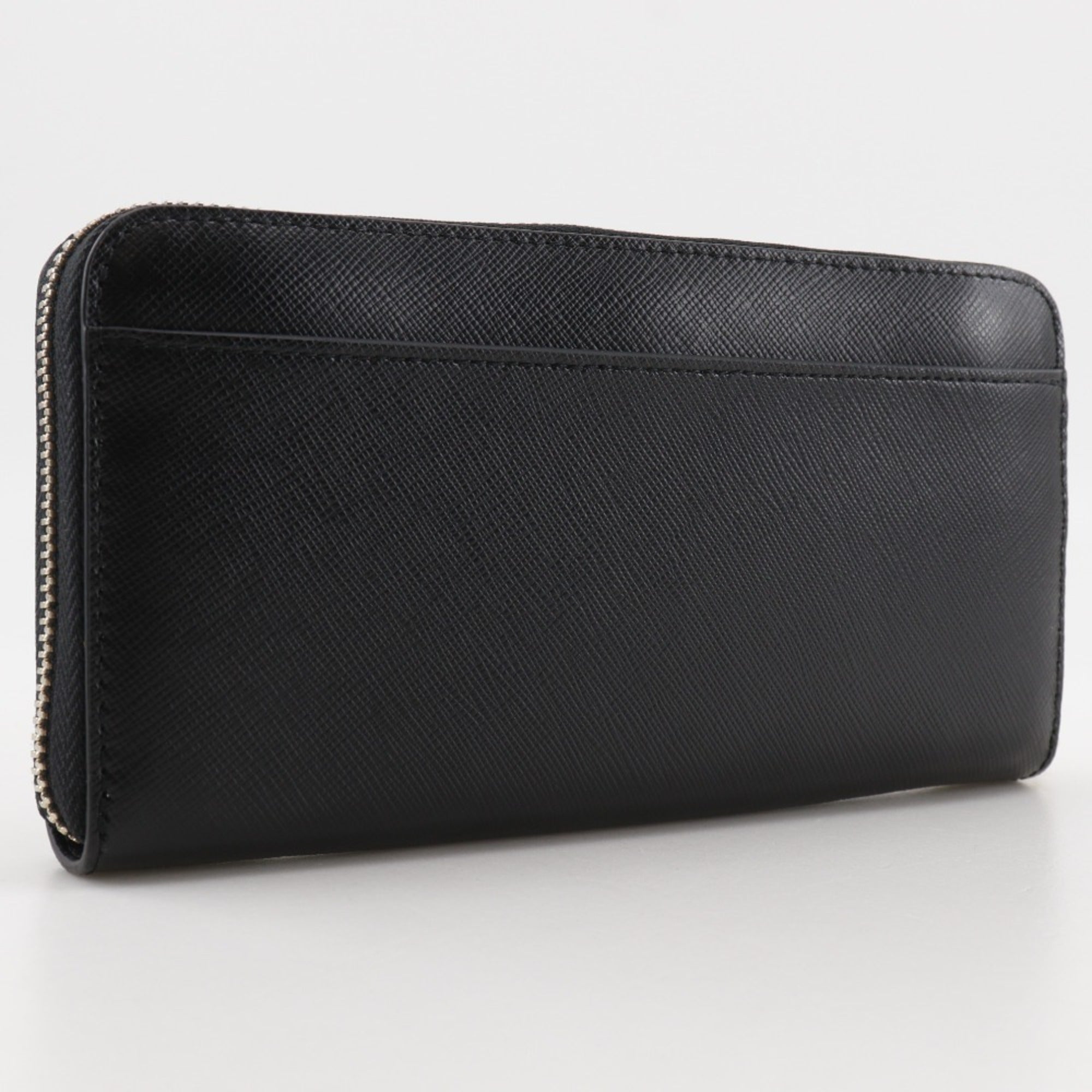 Kate Spade Black Leather Long Wallet (Bi-Fold) (Pre-Owned)