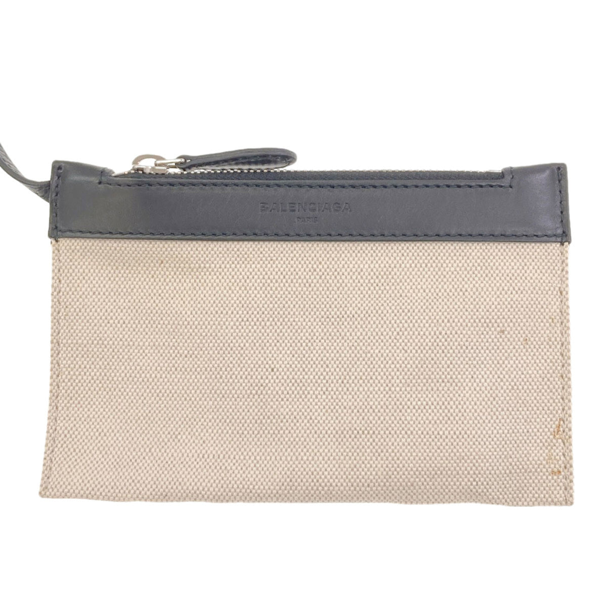 Balenciaga Black Canvas Pouch Shoulder Bag (Pre-Owned)