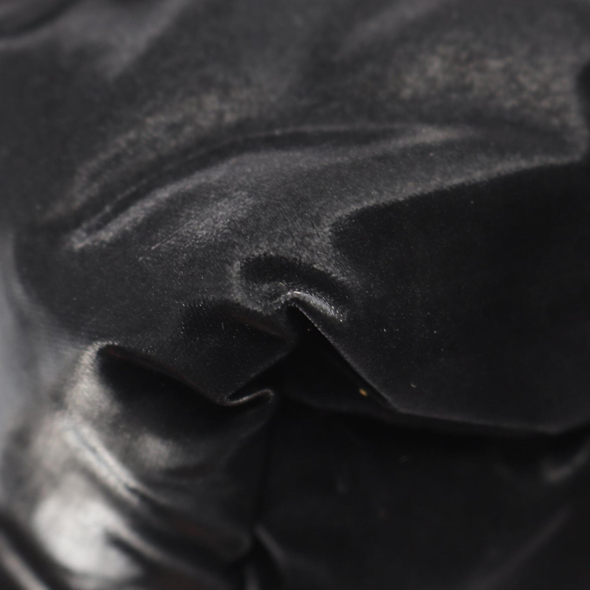 Saint Laurent Black Nylon Handbag Tote Bag (Pre-Owned)