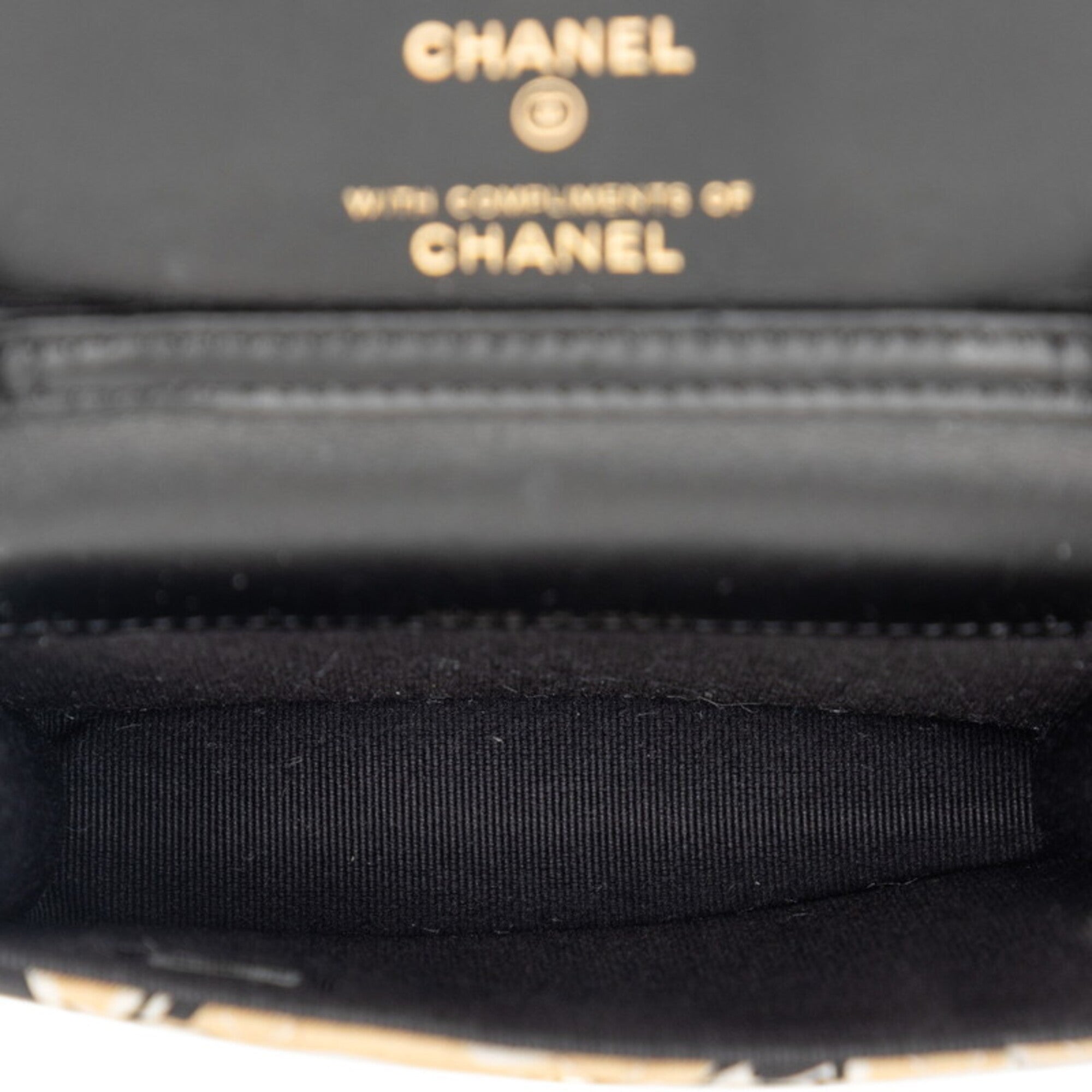 Chanel Matelasse Beige Cotton Leather Shoulder Bag (Pre-Owned)