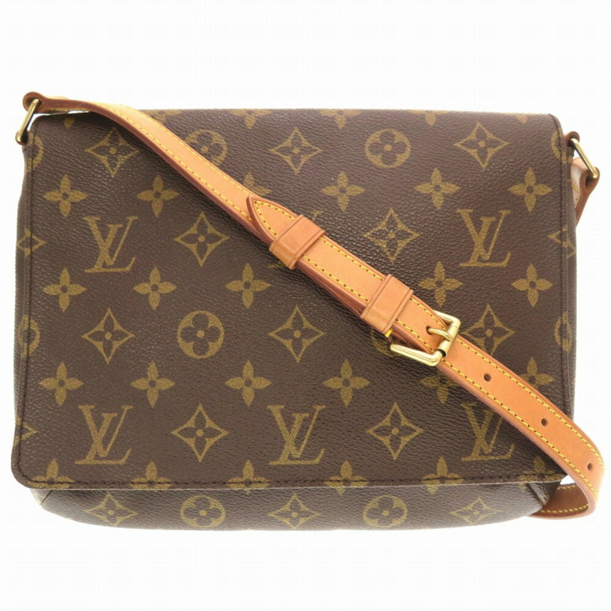 Louis Vuitton Brown Monogram Shoulder Bag (Pre-Owned)