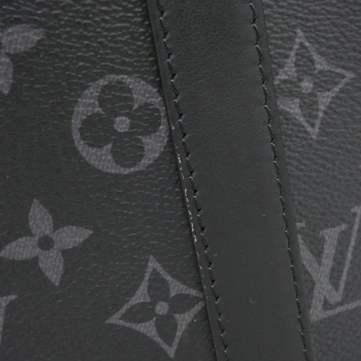 Louis Vuitton Black Coated Canvas Handbag (Pre-Owned)