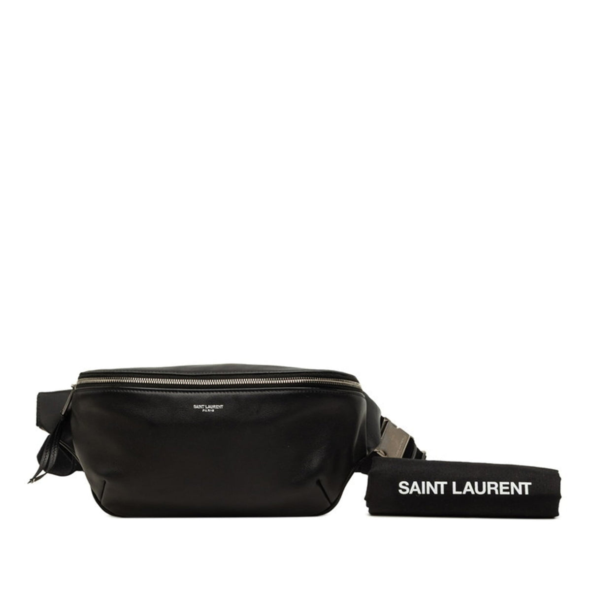 Saint Laurent Black Leather Sling Bag (Pre-Owned)