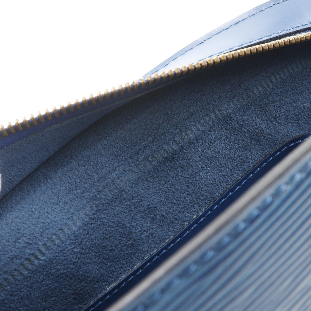 Louis Vuitton Toledo Blue Epi Leather Handbag (Pre-Owned)
