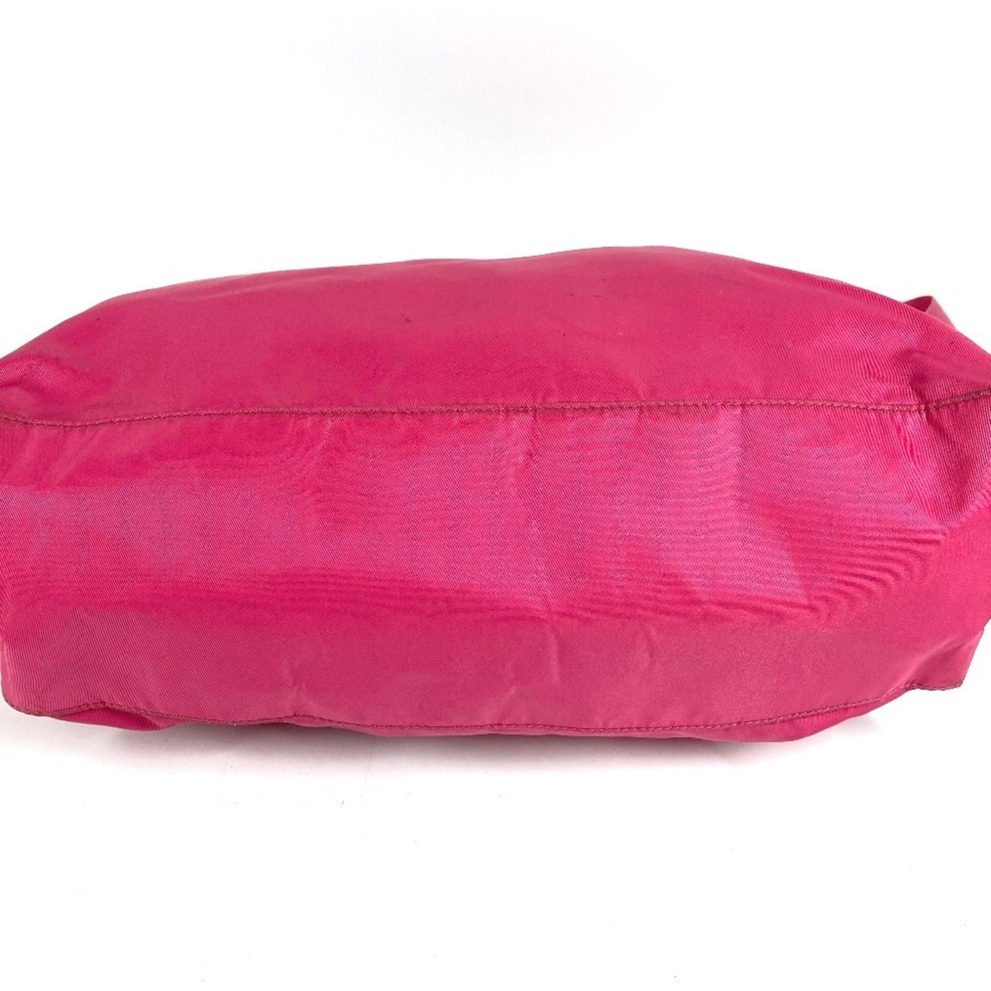 Prada Pink Nylon Handbag Shoulder Bag Tote Bag (Pre-Owned)