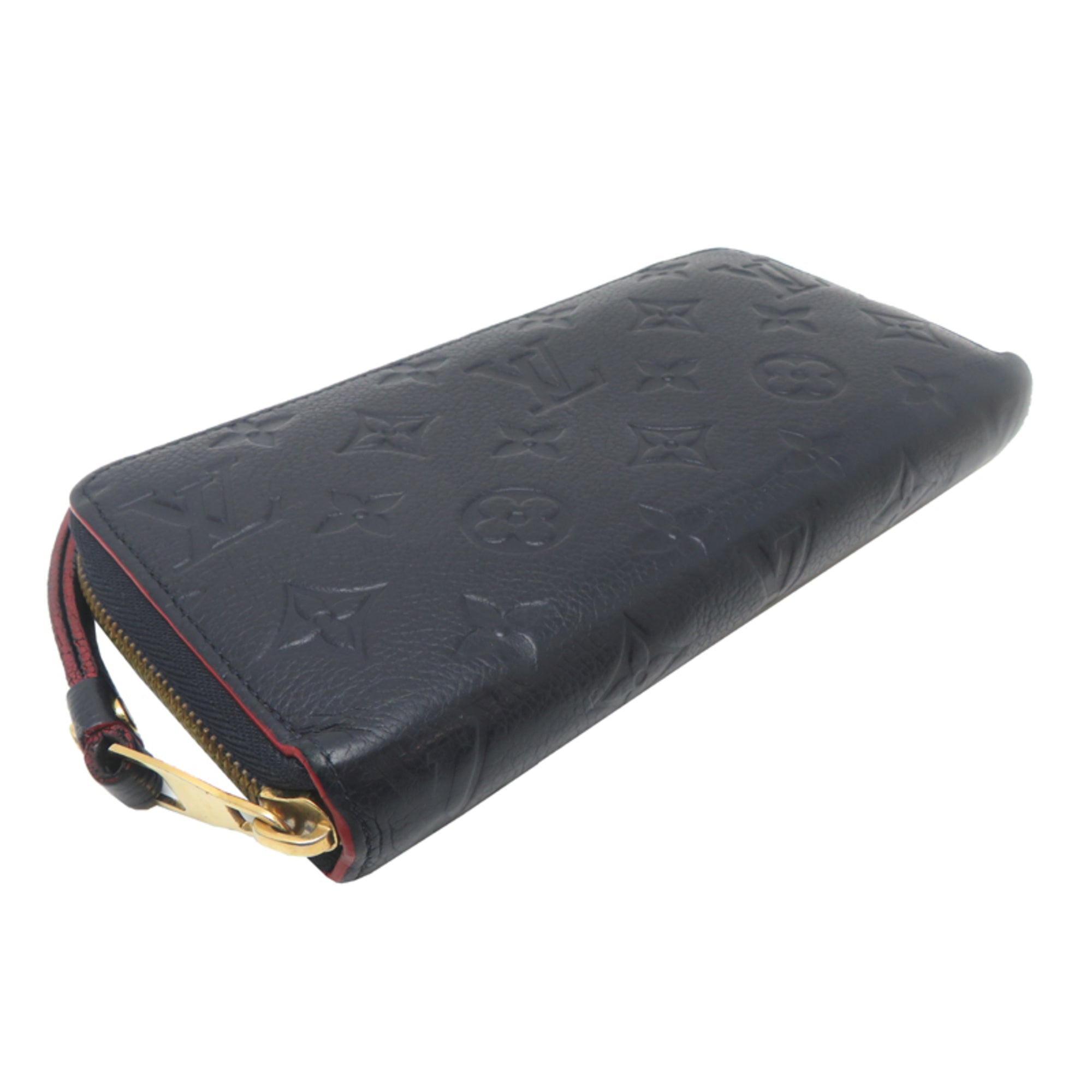 Louis Vuitton Marine Rouge Monogram Empreinte Long Wallet (Bi-Fold) (Pre-Owned)