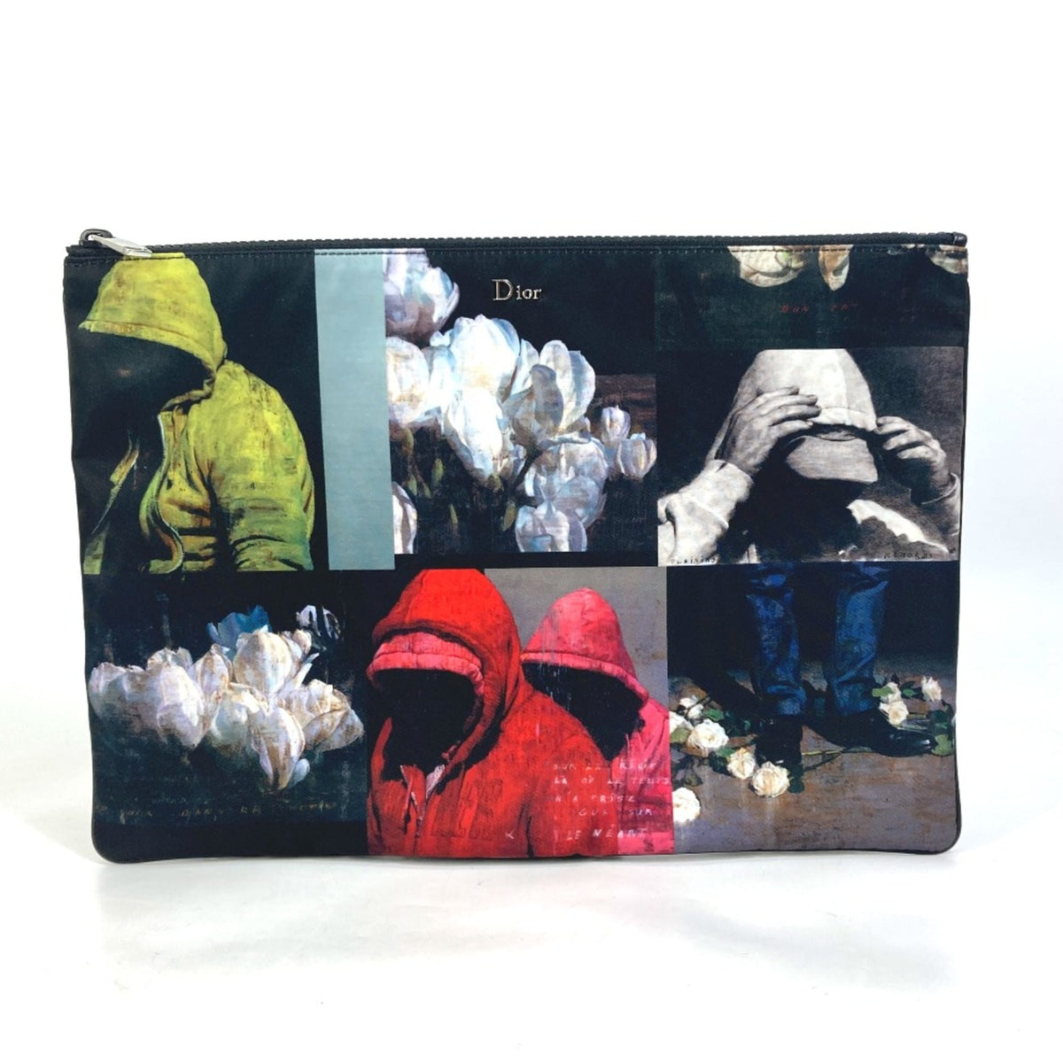 Christian Dior Black Cloth Clutch Bag (Pre-Owned)