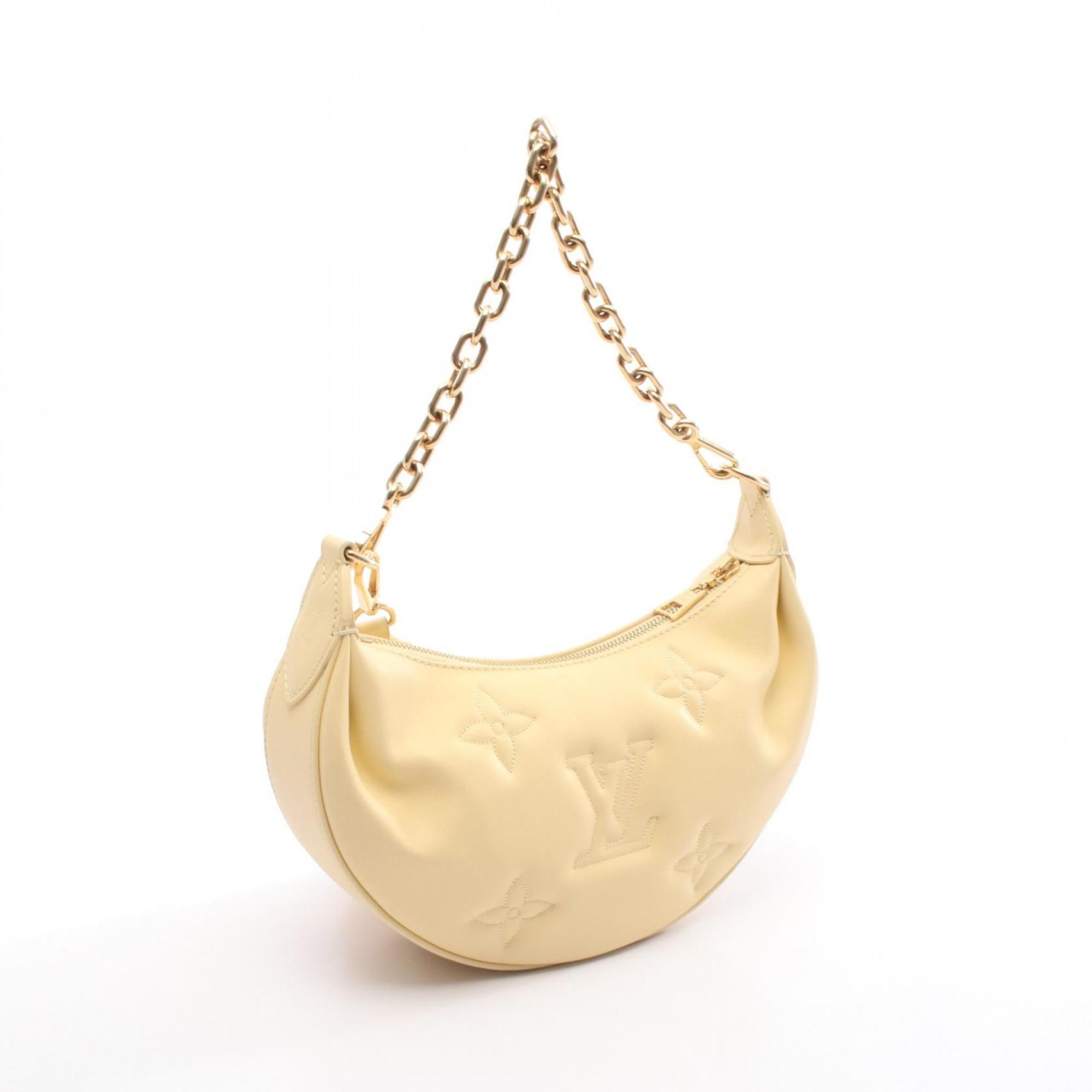 Louis Vuitton Yellow Leather Handbag (Pre-Owned)
