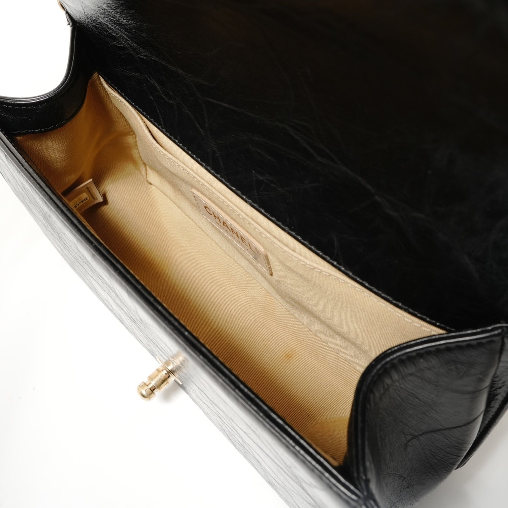 Chanel Boy Chanel Black Shoulder Bag (Pre-Owned)