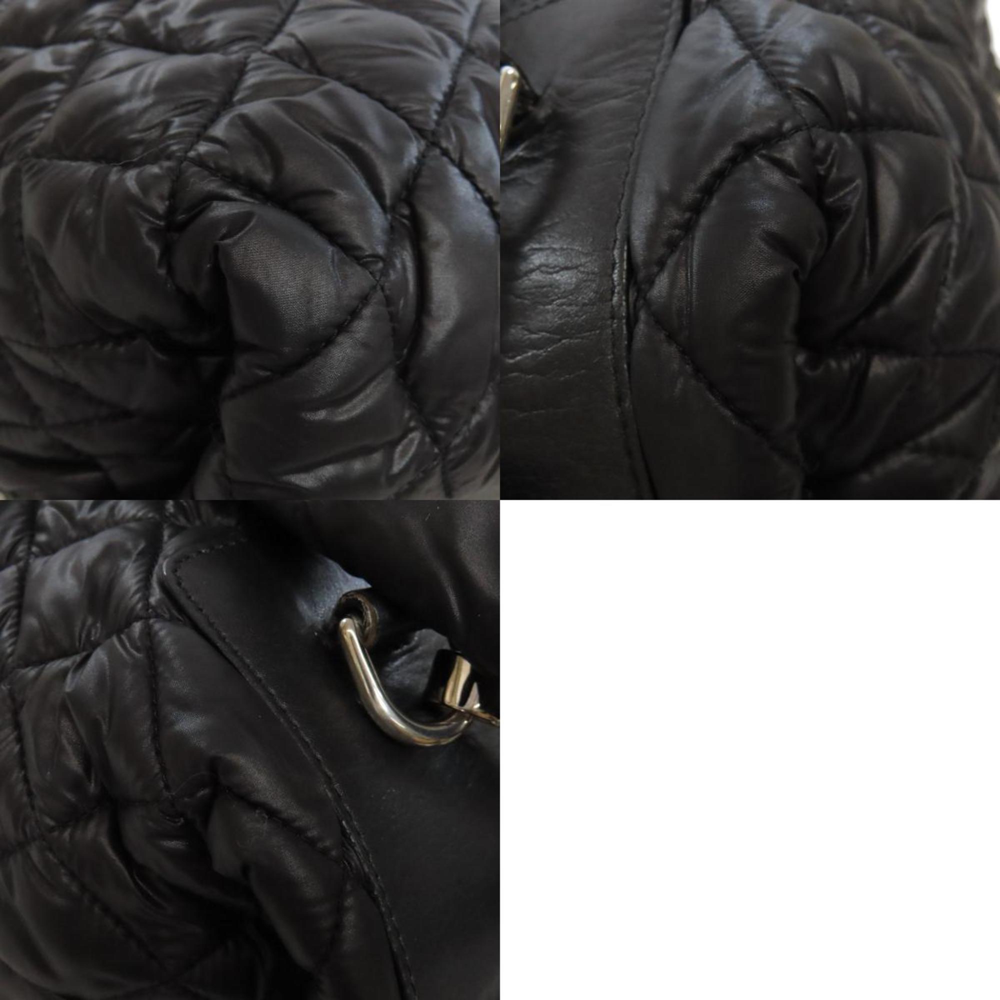 Chanel Black Nylon Backpack (Pre-Owned)