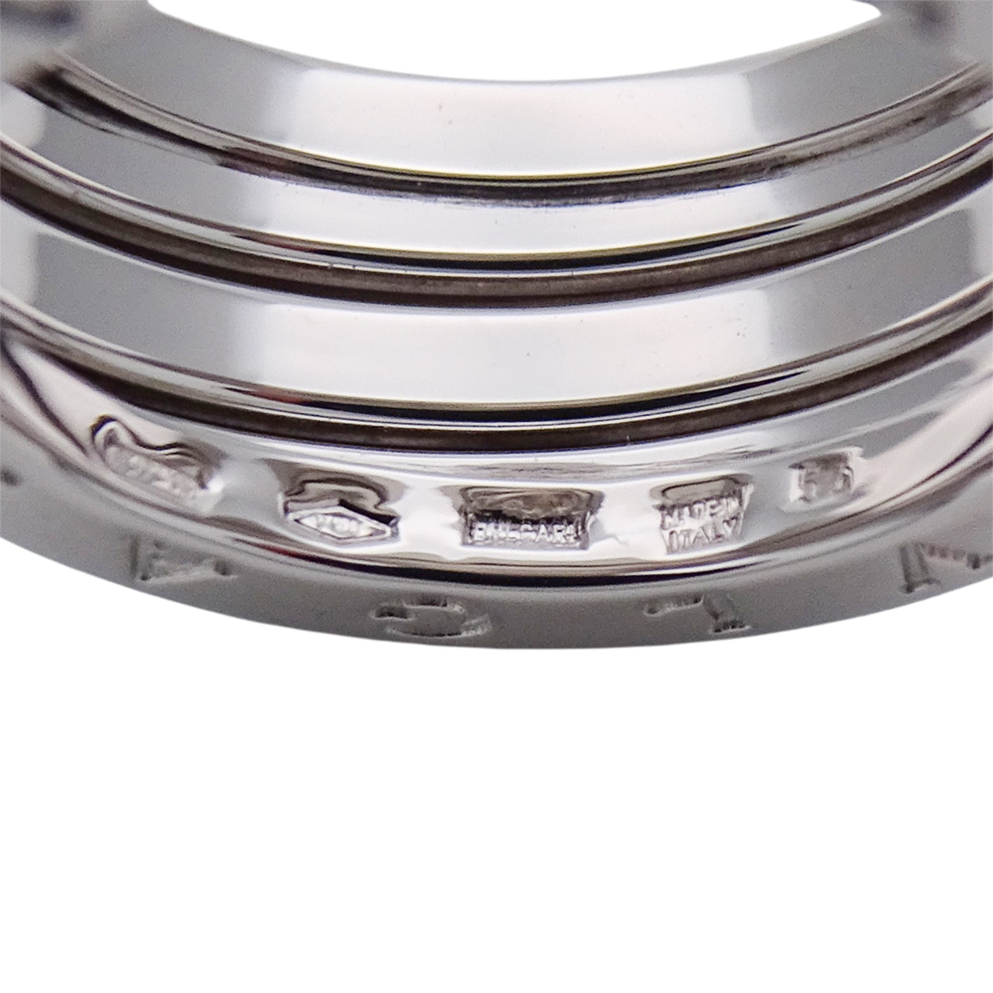 Bvlgari B.Zero1 White Gold White Gold (18K) Band Ring (Pre-Owned)