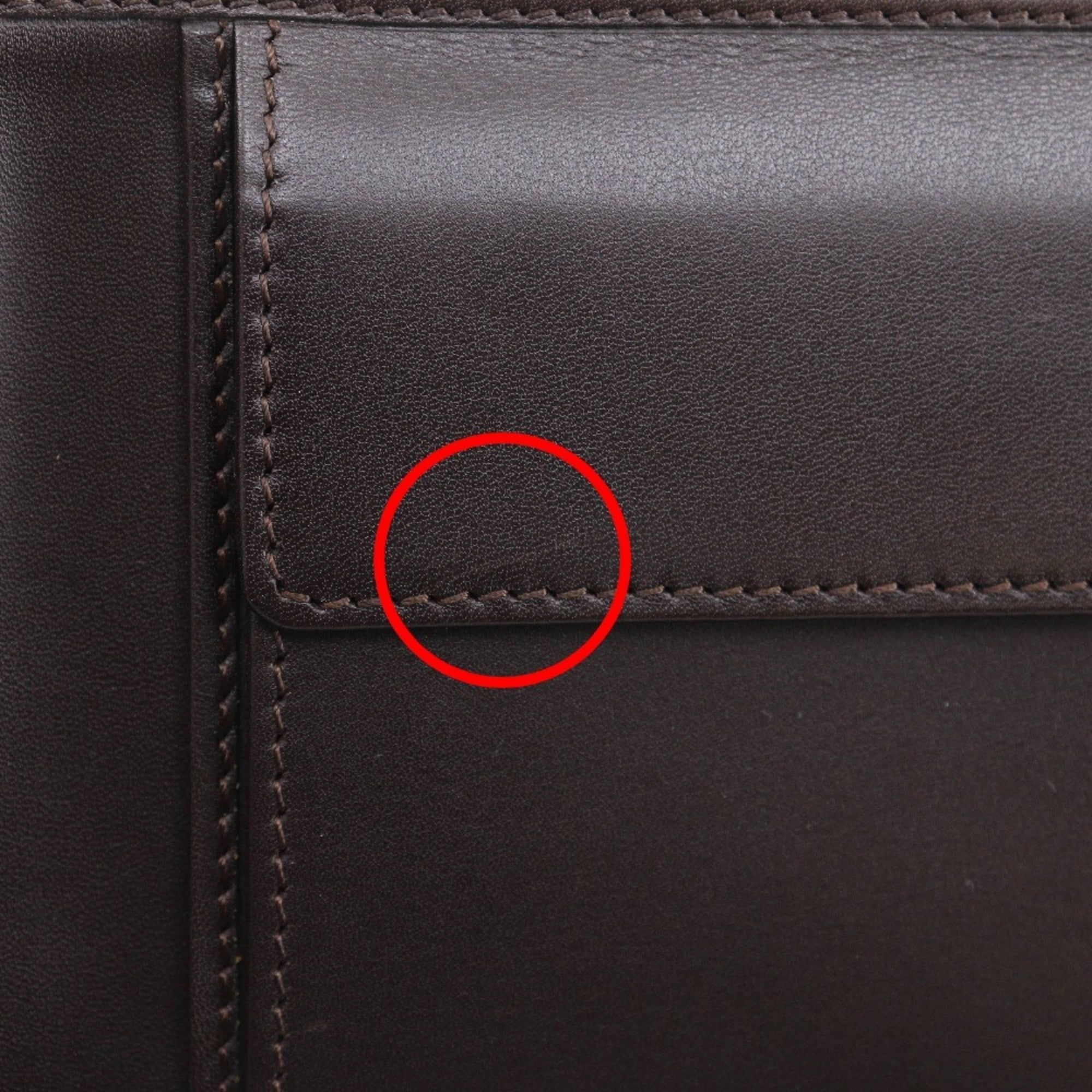 Tod's Brown Leather Wallet (Bi-Fold) (Pre-Owned)