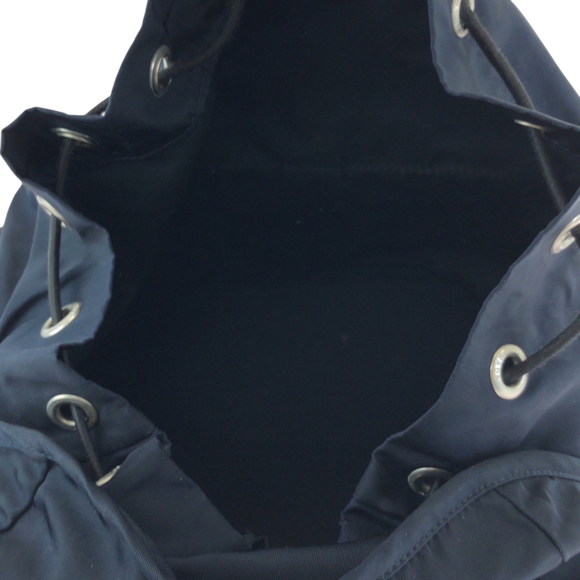 Prada Navy Nylon Backpack (Pre-Owned)