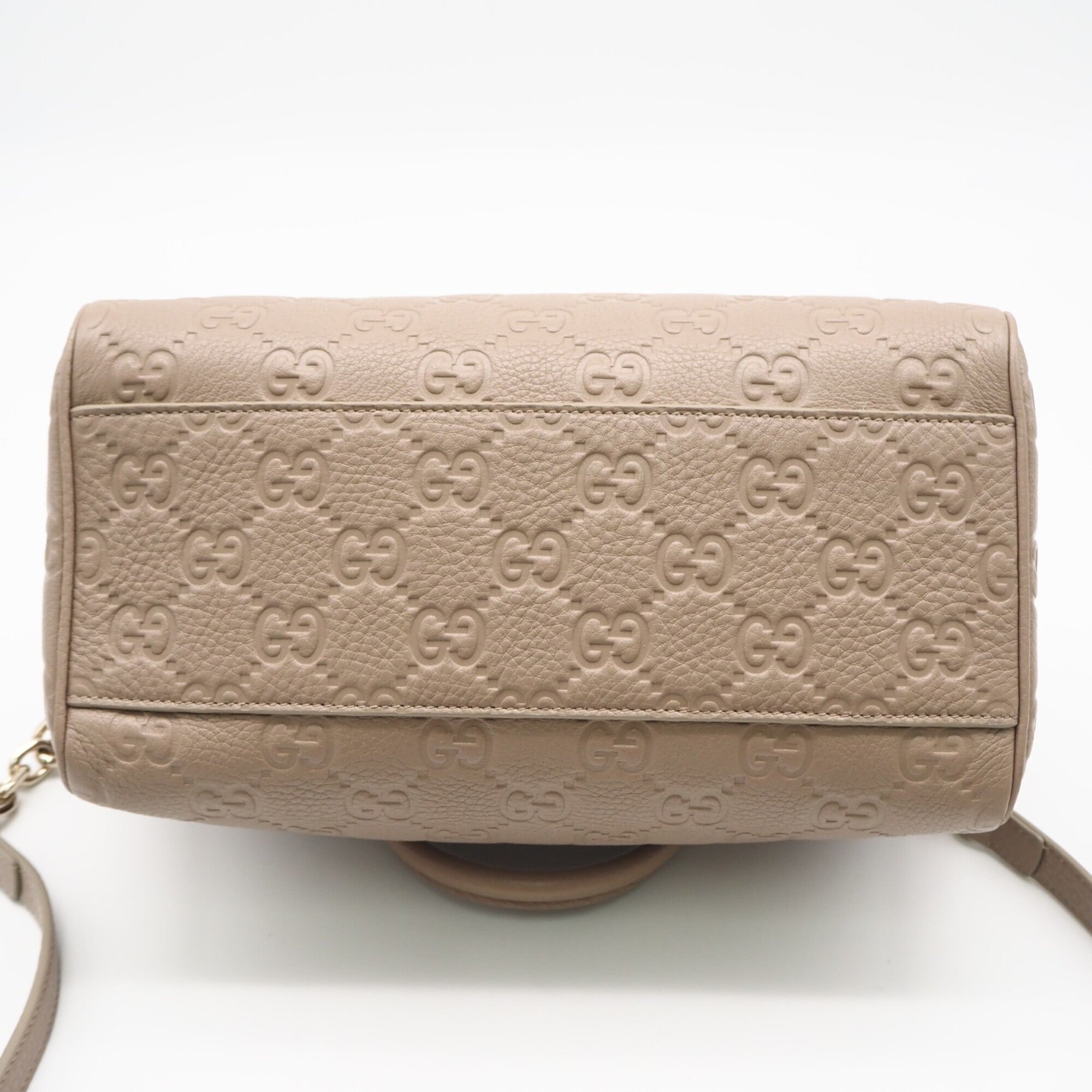 Gucci Beige Leather Handbag (Pre-Owned)