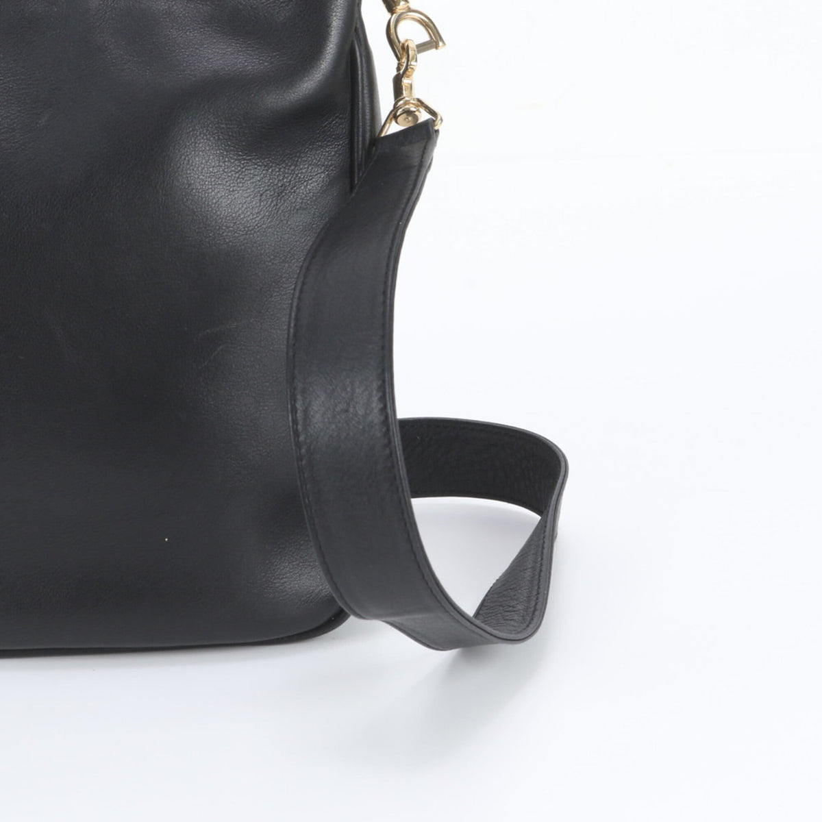 Gucci Black Leather Crossbody Bag Shoulder Bag (Pre-Owned)