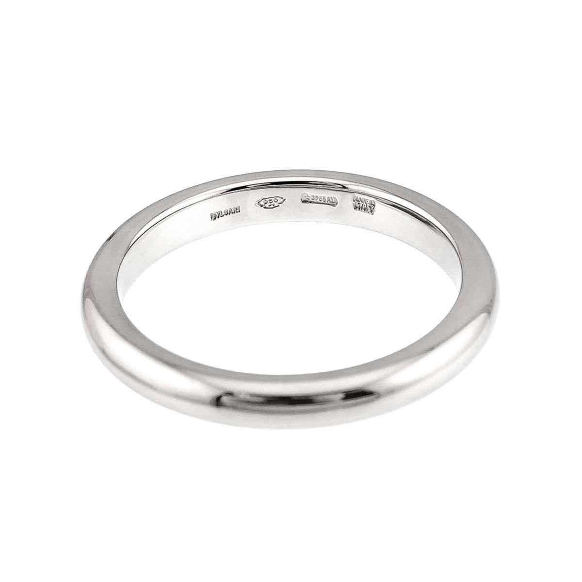 Bvlgari Platinum 950 Band Ring (Pre-Owned)