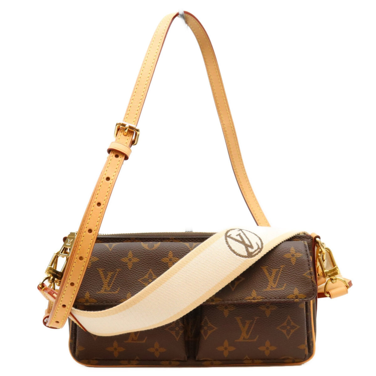 Louis Vuitton Brown Monogram Shoulder Bag (Pre-Owned)