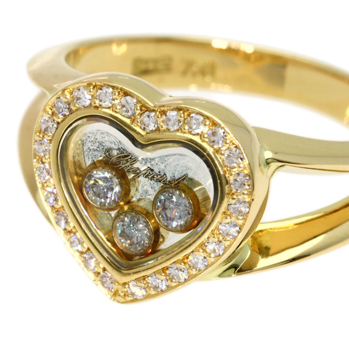 Chopard Yellow Gold (18K) Band Ring (Pre-Owned)