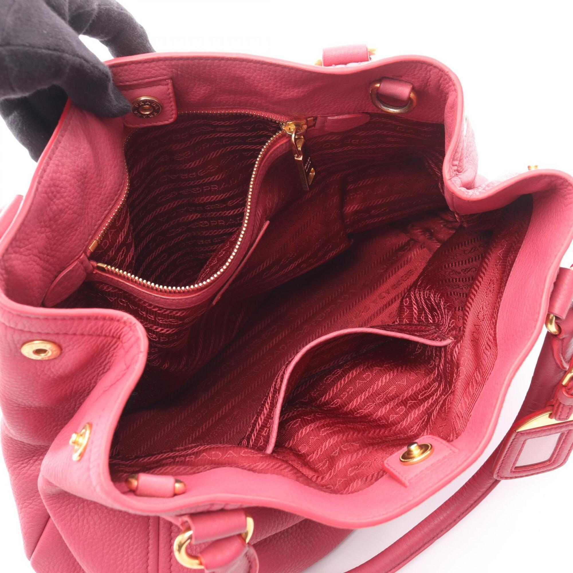 Prada Pink Vitello Daino Handbag (Pre-Owned)