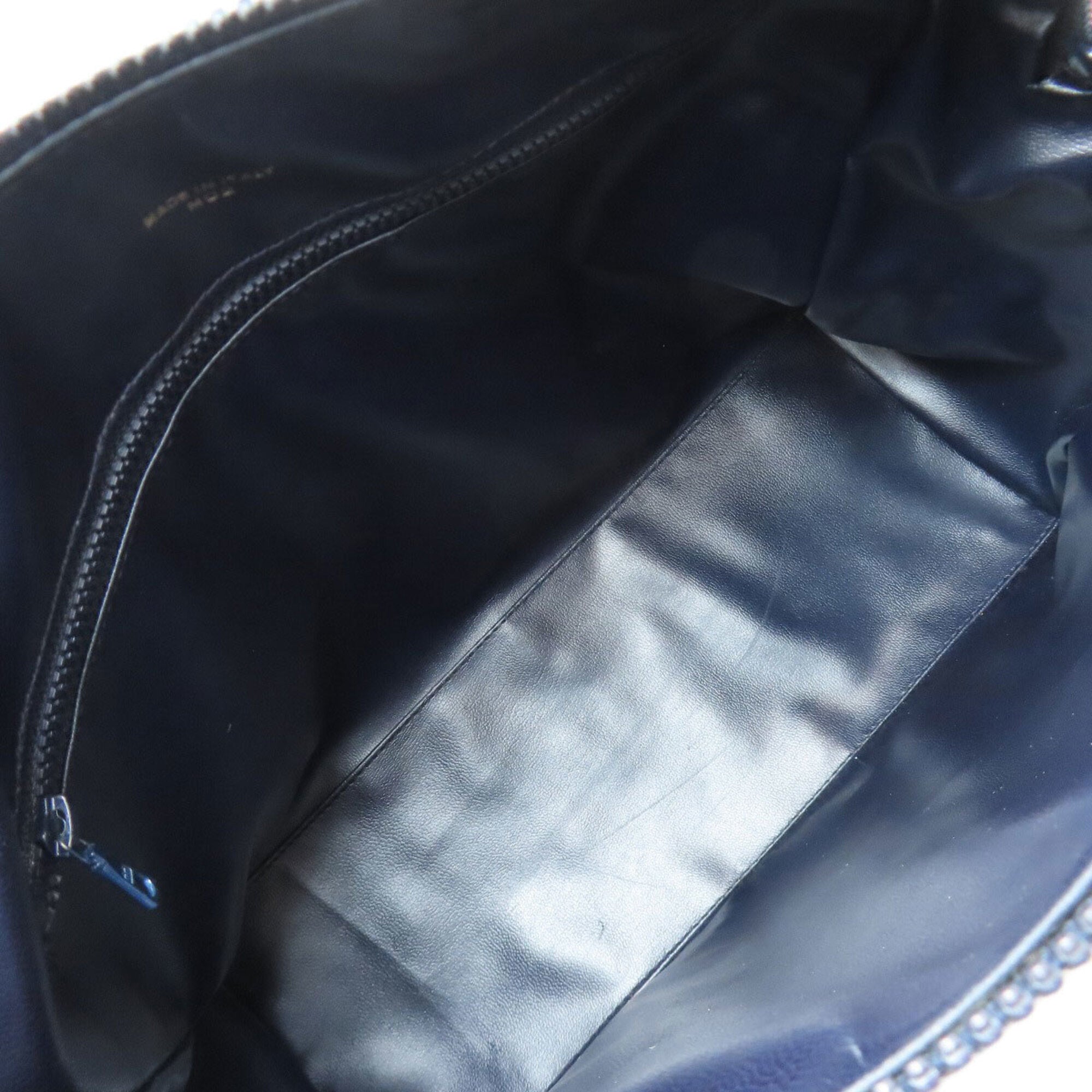 Celine Navy Canvas Handbag (Pre-Owned)