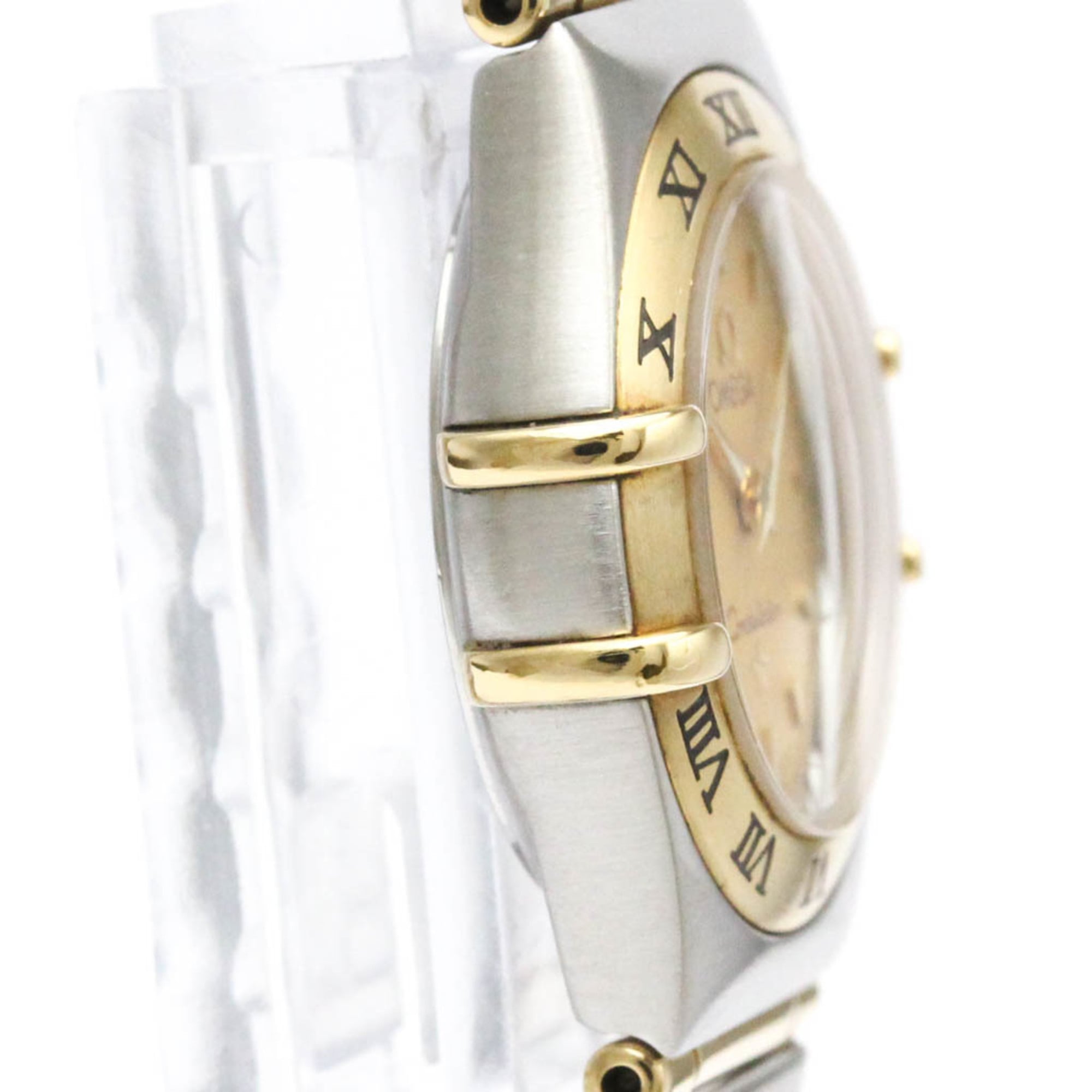 Omega Constellation Quartz Watch Stainless Steel And Yellow Gold Watch (Pre-Owned)