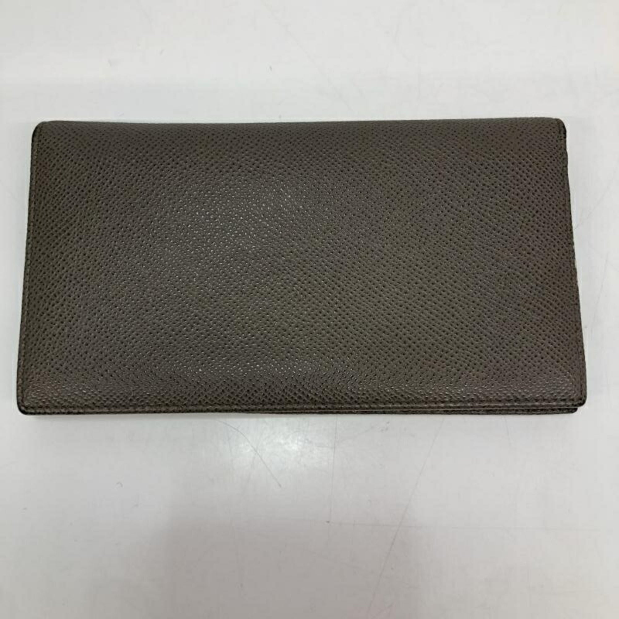 Bvlgari Bvlgari Bvlgari Gray Long Wallet (Bi-Fold) (Pre-Owned)