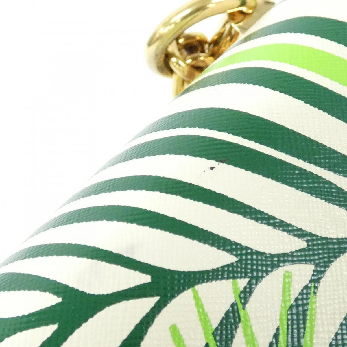 Louis Vuitton Cruise Green Leather Coated Canvas Shoulder Bag (Pre-Owned)