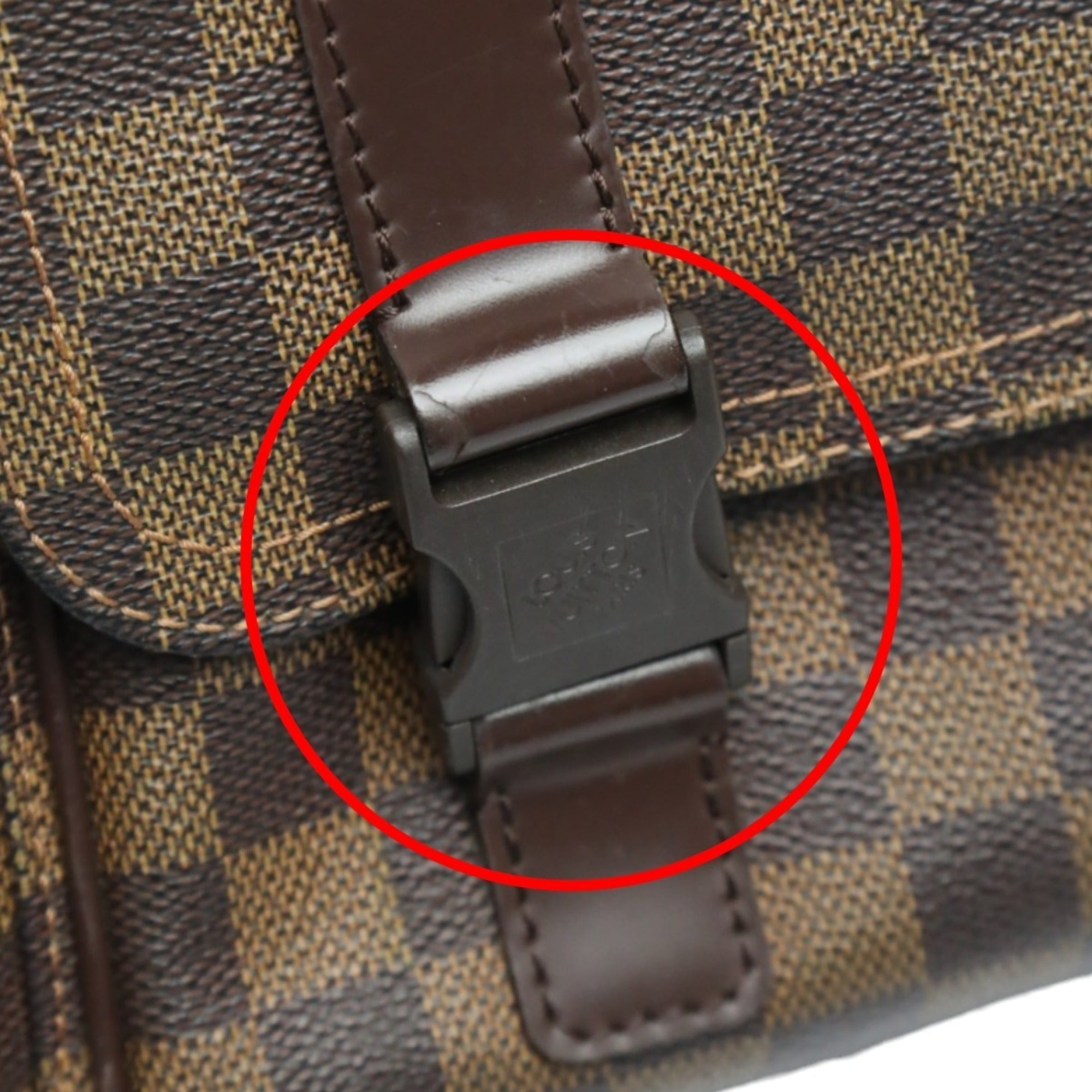 Louis Vuitton Brown Damier Canvas Damier Canvas Shoulder Bag (Pre-Owned)