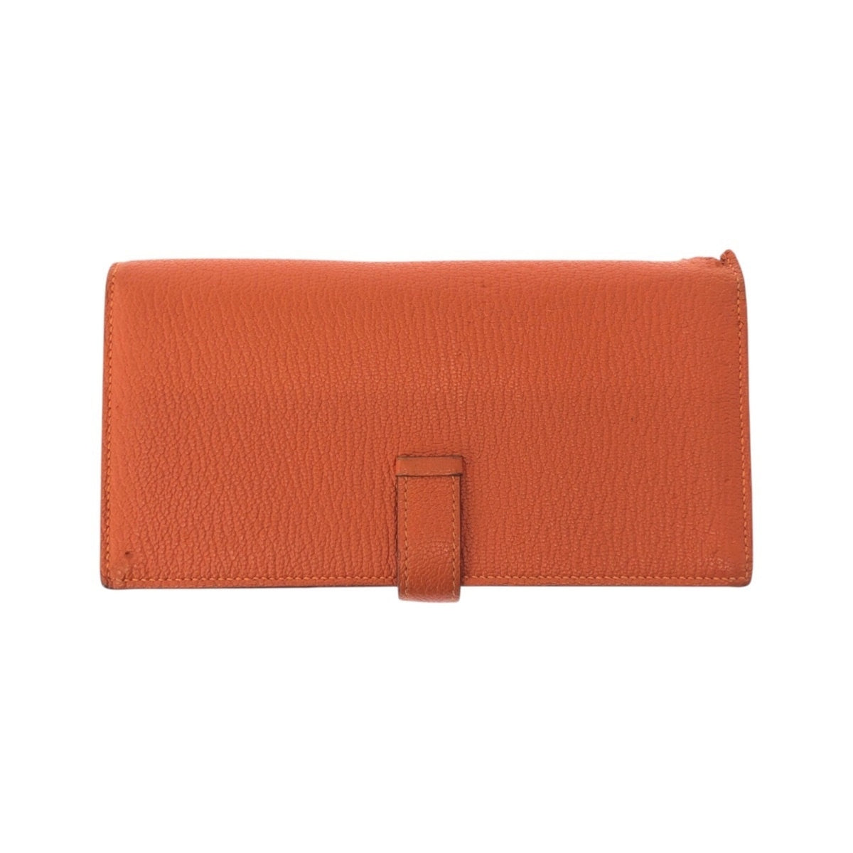 Hermes Orange Epsom Leather Wallet (Bi-Fold) (Pre-Owned)