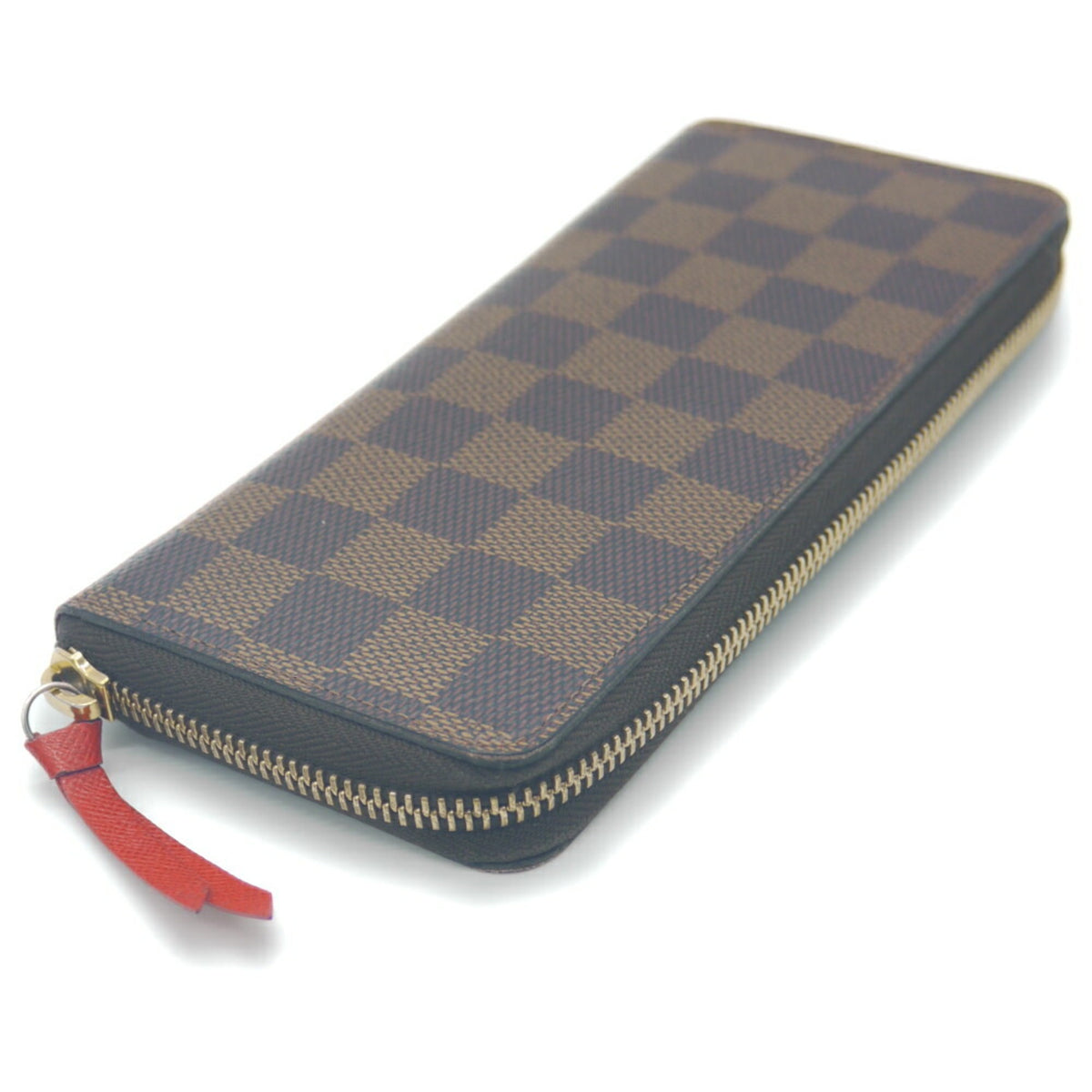Louis Vuitton Brown Cerise Damier Canvas Long Wallet (Bi-Fold) (Pre-Owned)
