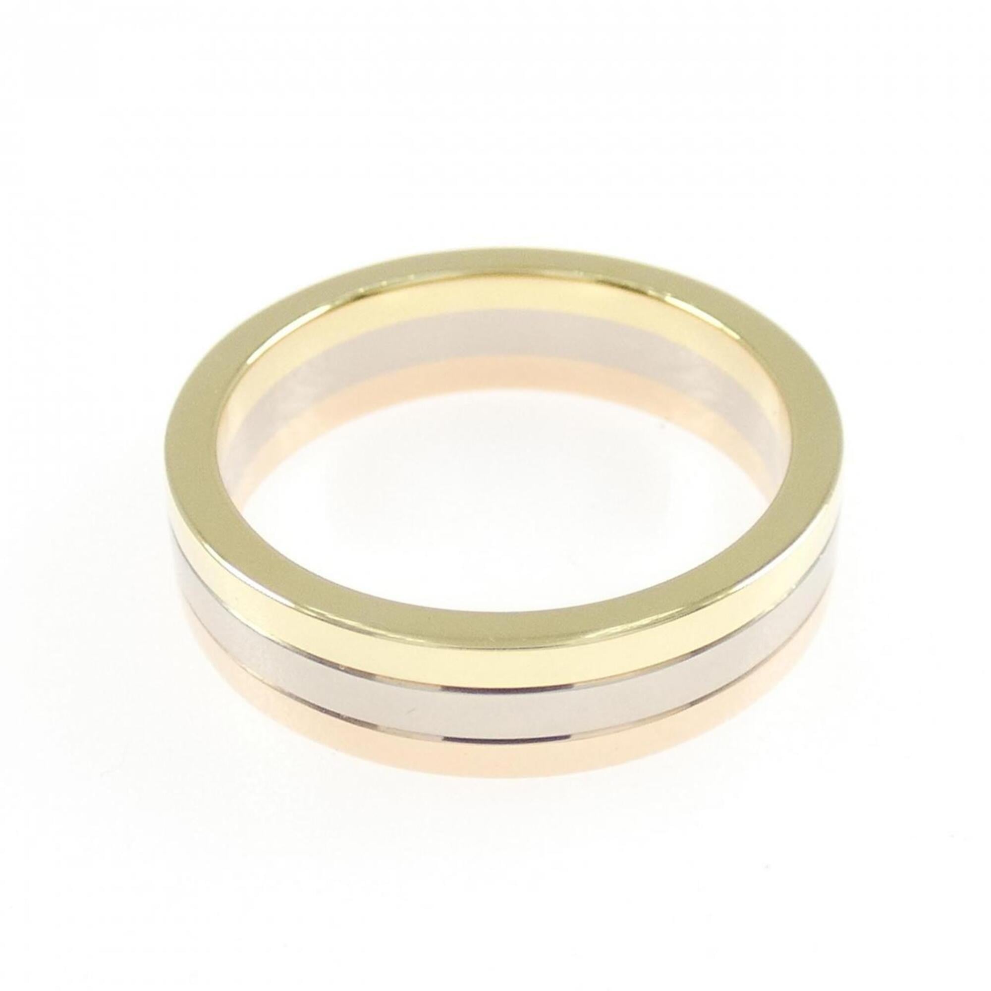 Cartier Yellow Gold (18K) Pink Gold (18K) White Gold (18K) Band Ring (Pre-Owned)