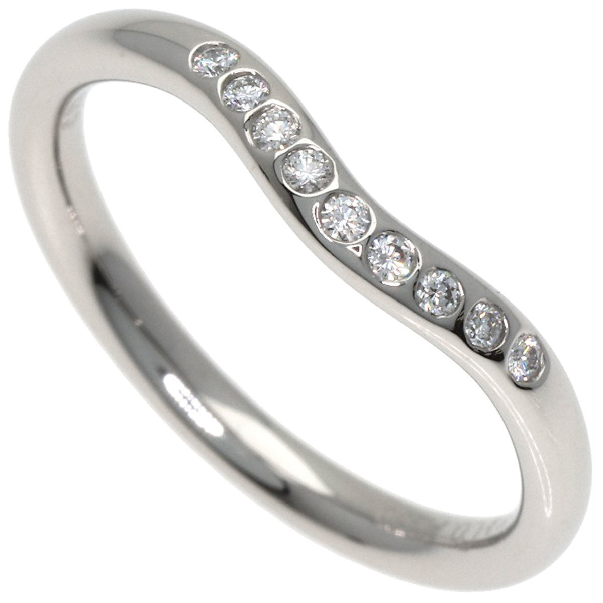 Tiffany Platinum 950 Band Ring (Pre-Owned)