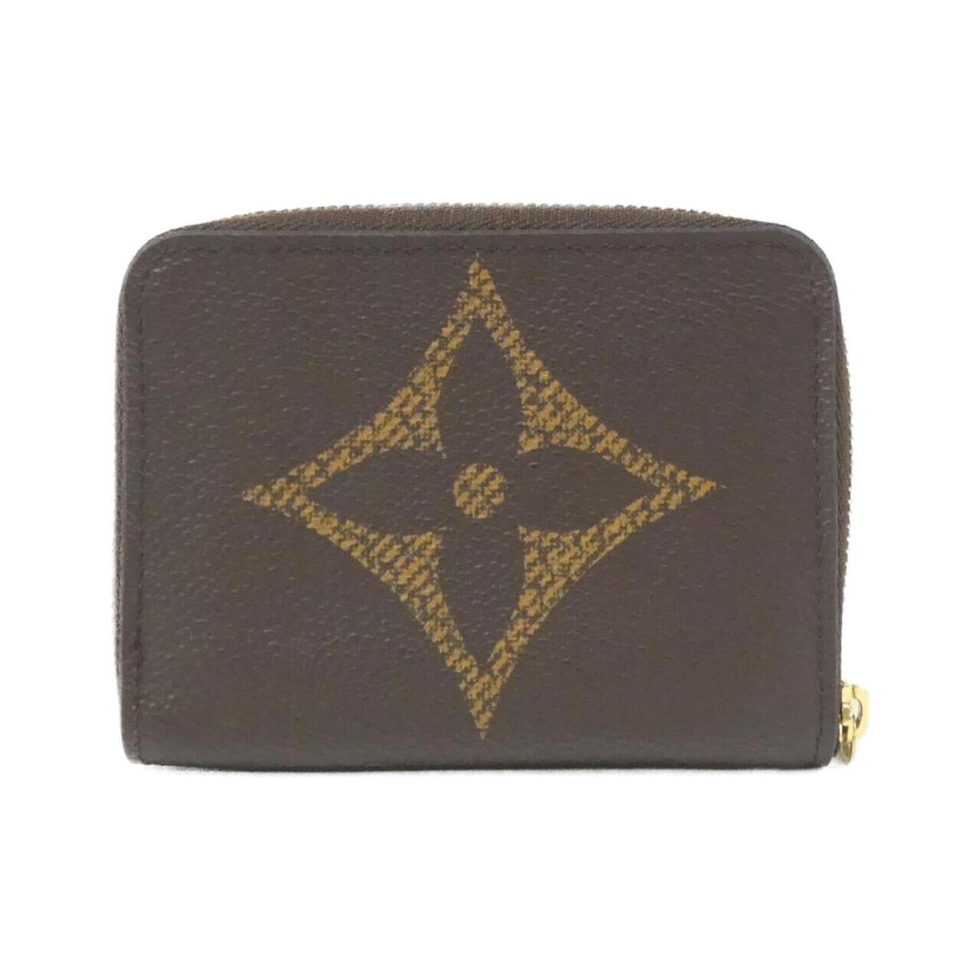 Louis Vuitton Monogram Marron Coated Canvas Coin Purse/Coin Case (Pre-Owned)