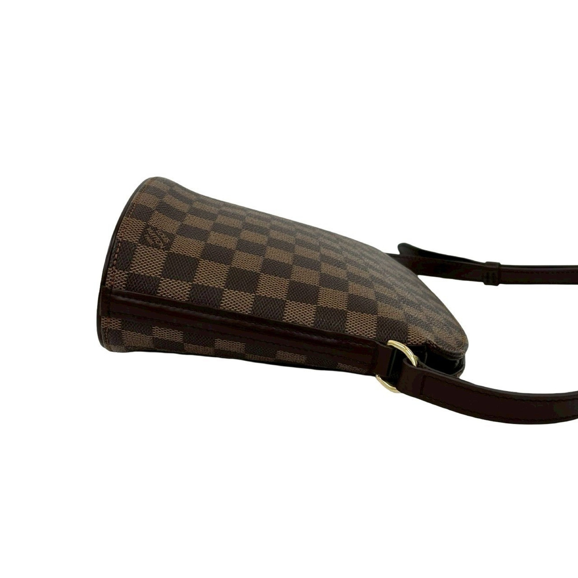 Louis Vuitton Brown Leather Pvc Pochette Shoulder Bag (Pre-Owned)
