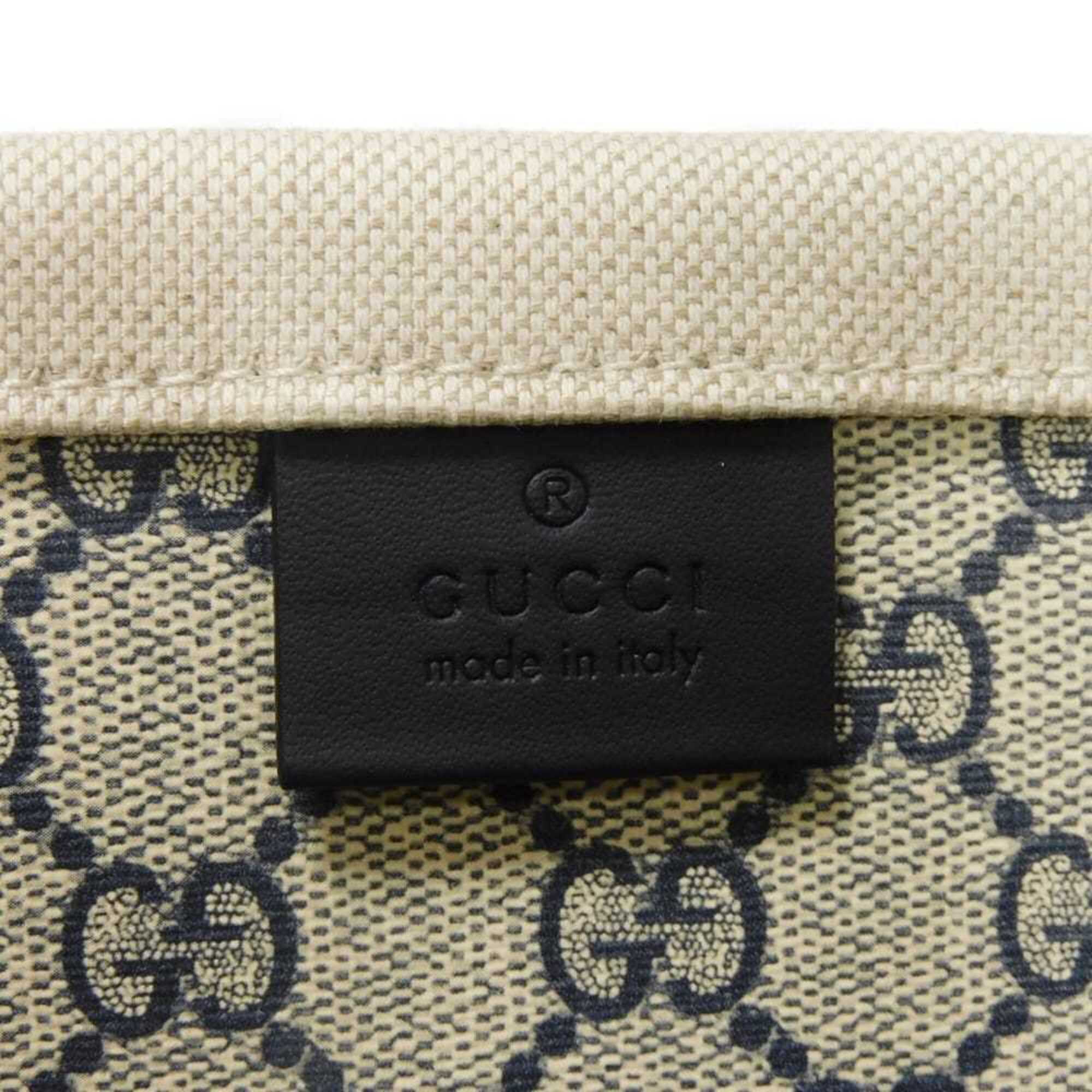 Gucci White Cotton Tote Bag (Pre-Owned)