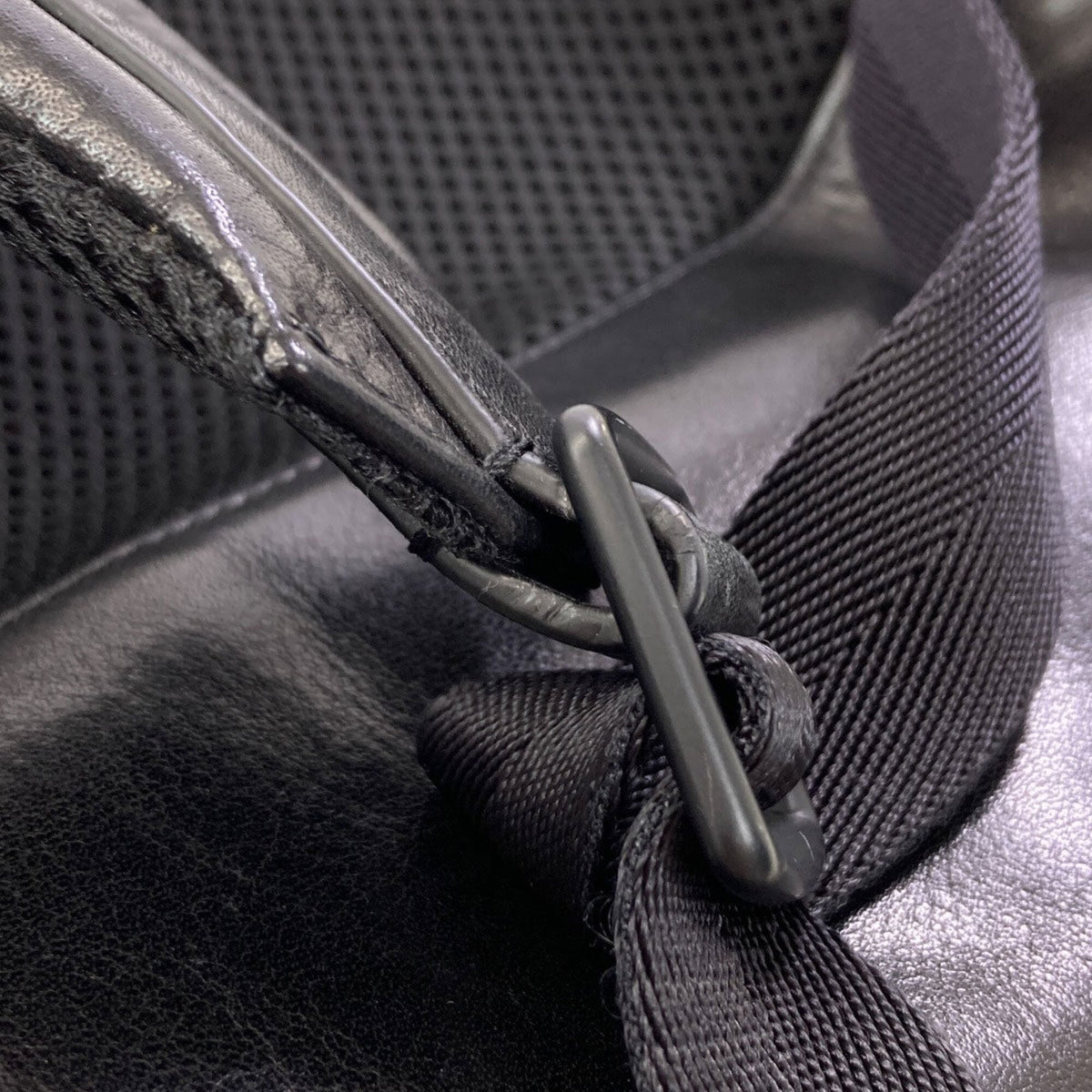 Coach Black Leather Backpack (Pre-Owned)