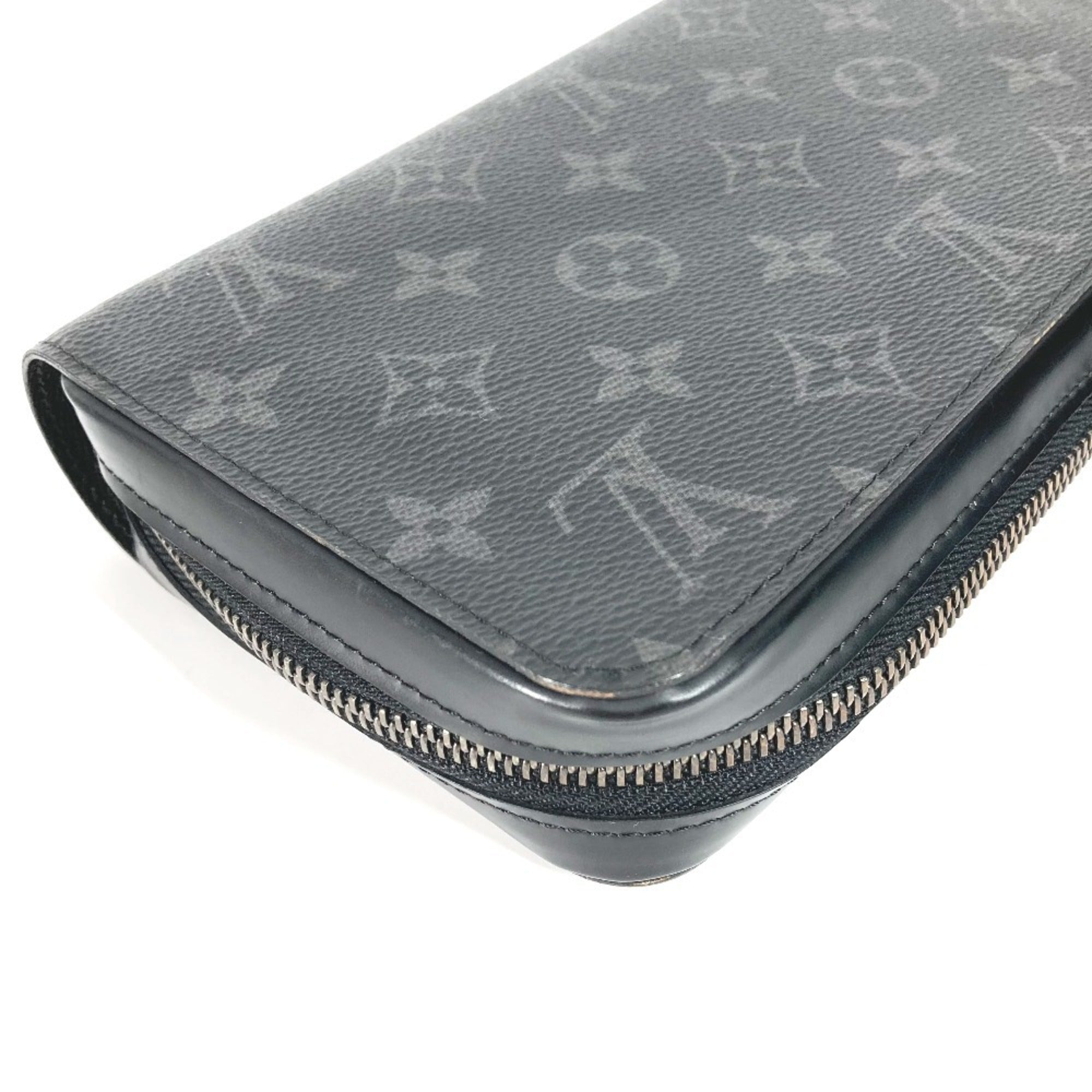 Louis Vuitton Monogram Eclipse Black Monogram Eclipse Monogram Eclipse Long Bill Wallet (Bi-Fold) (Pre-Owned)