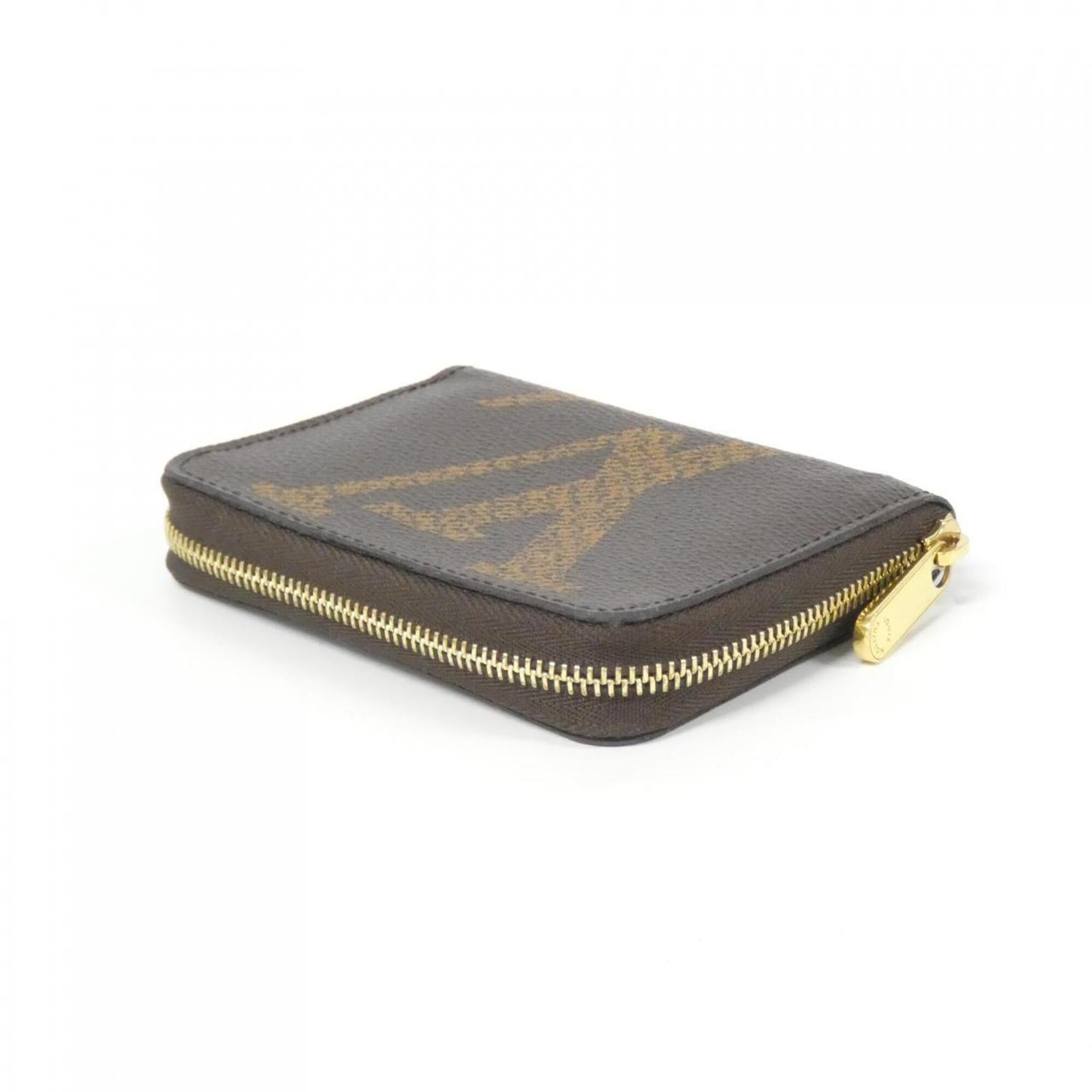 Louis Vuitton Monogram Marron Coated Canvas Coin Purse/Coin Case (Pre-Owned)