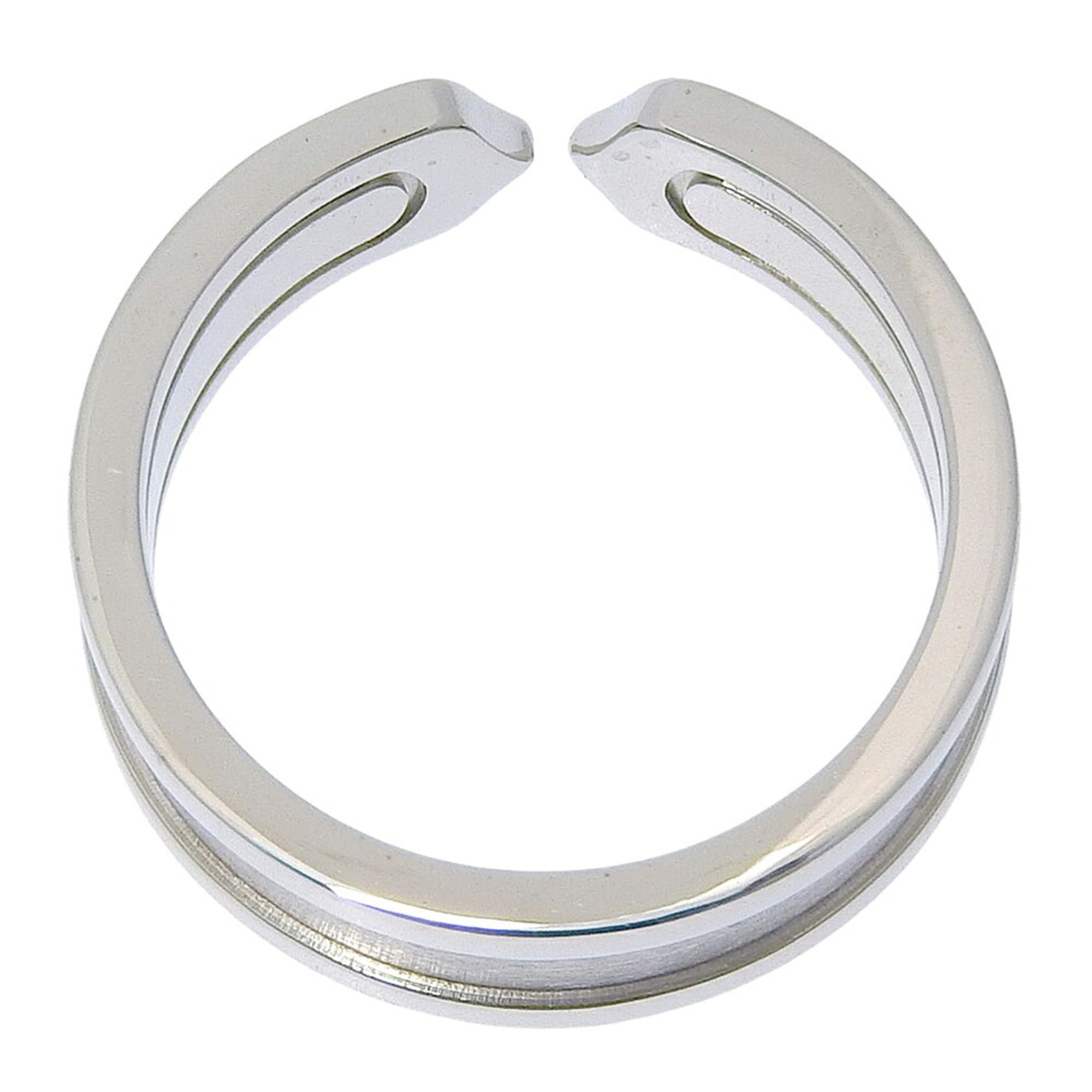 Cartier White Gold White Gold (18K) Band Ring (Pre-Owned)