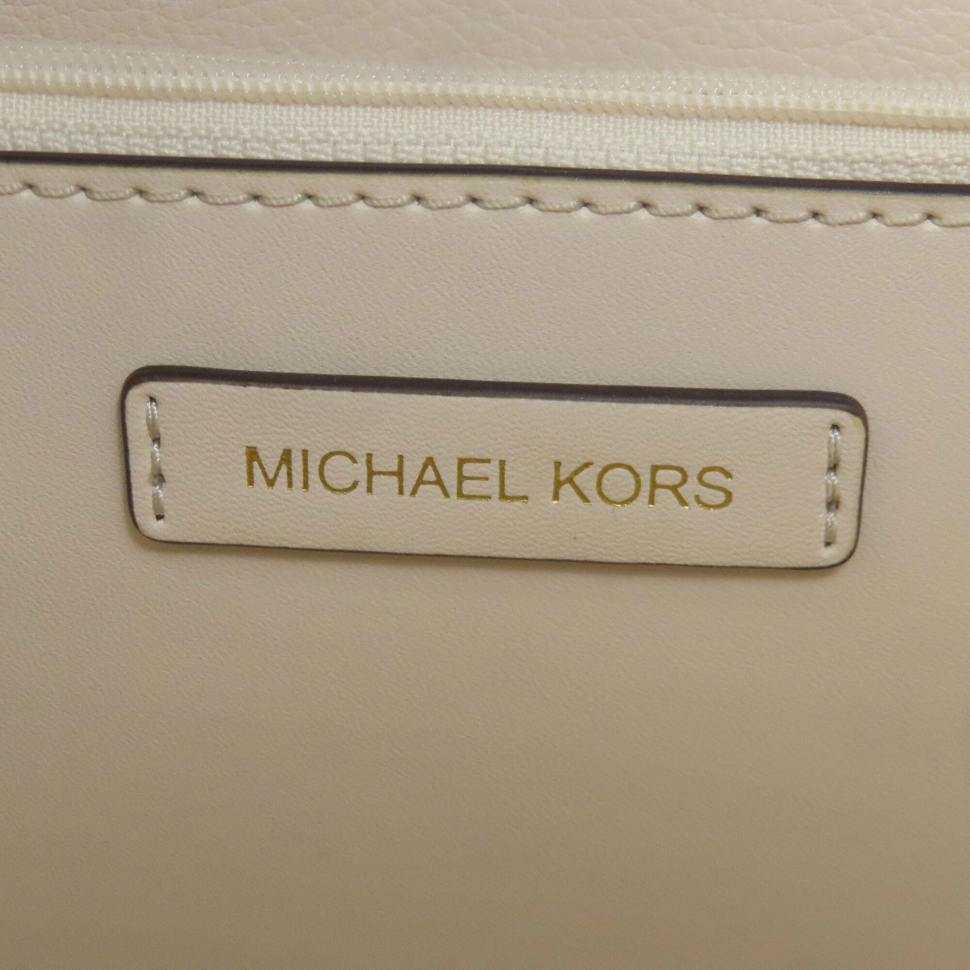 Michael Kors White Pvc Tote Bag (Pre-Owned)