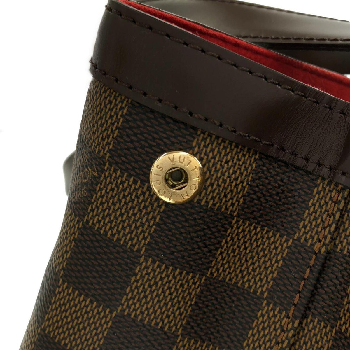 Louis Vuitton Damier Canvas Ebene Coated Canvas Handbag (Pre-Owned)