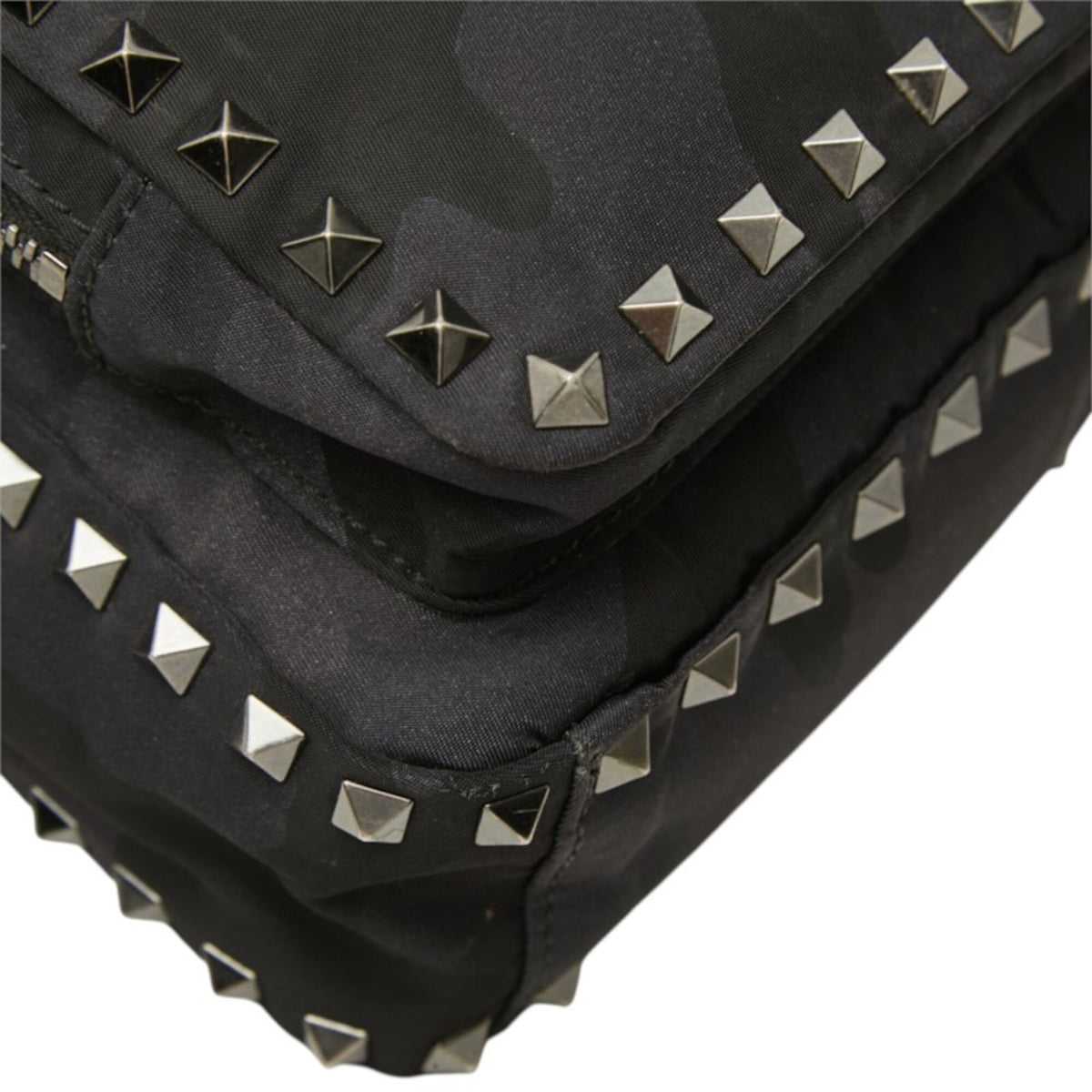 Valentino Black Leather Backpack (Pre-Owned)